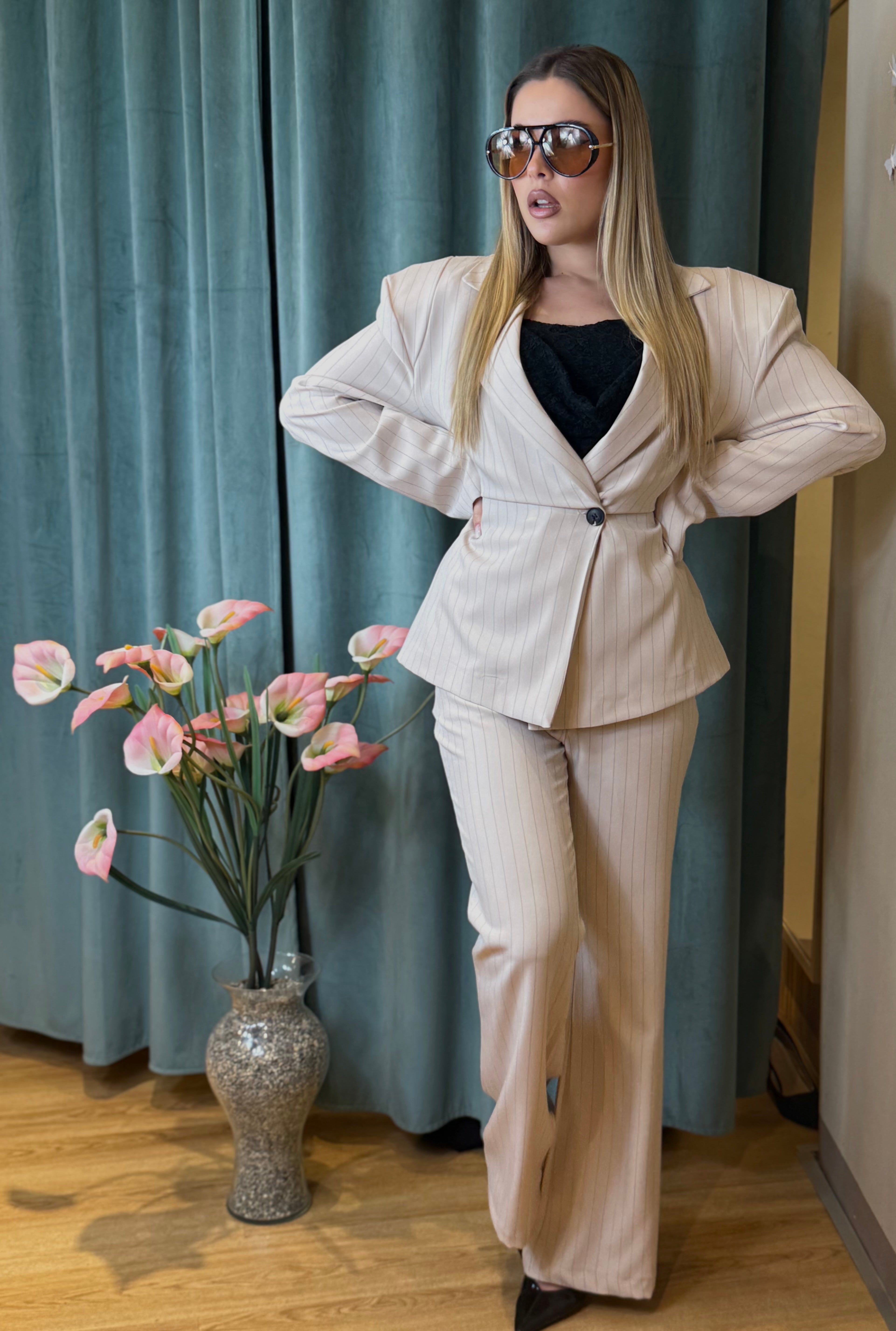 Tailleur Modern Beige