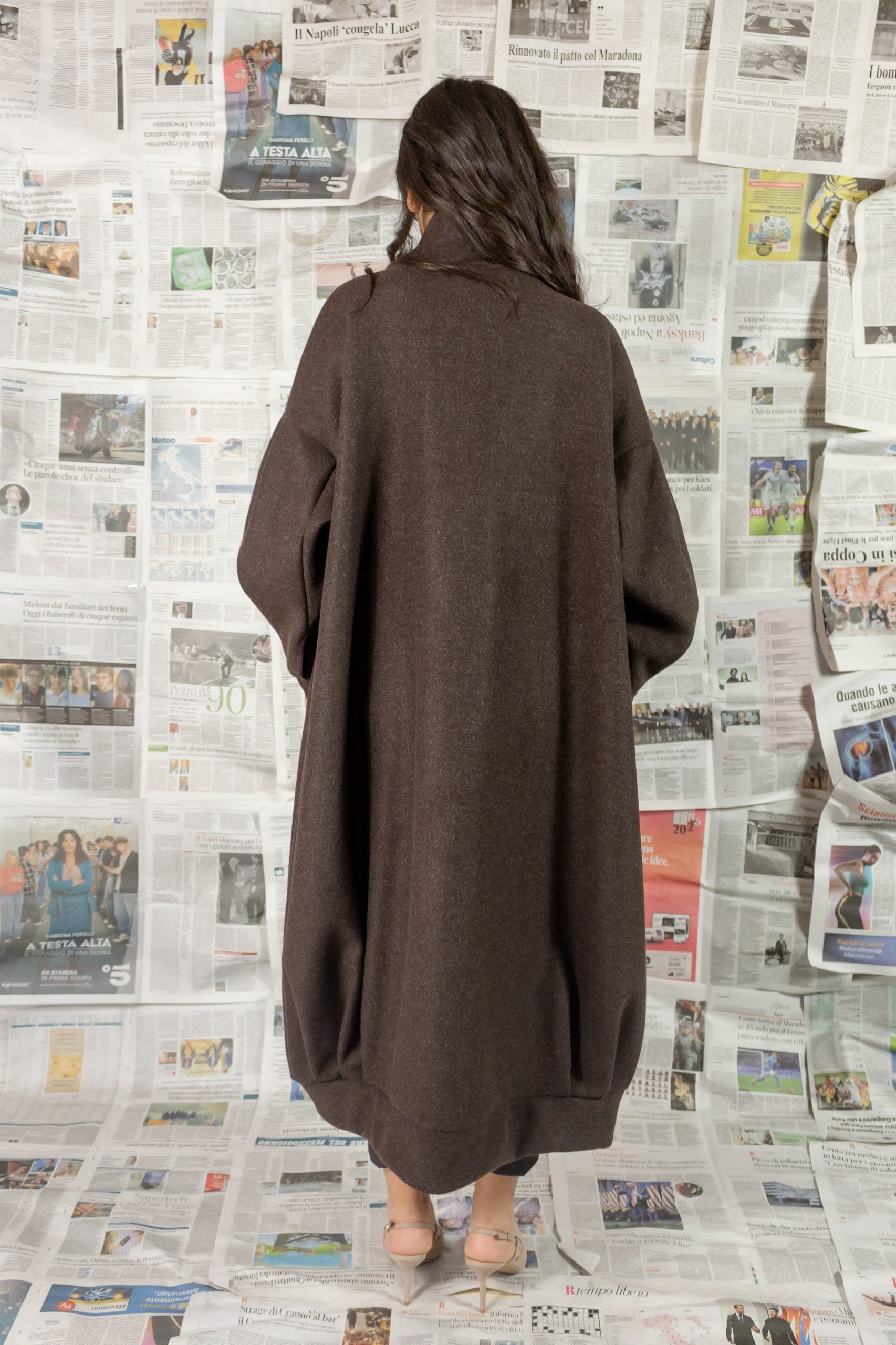 Cappotto Divina Marrone