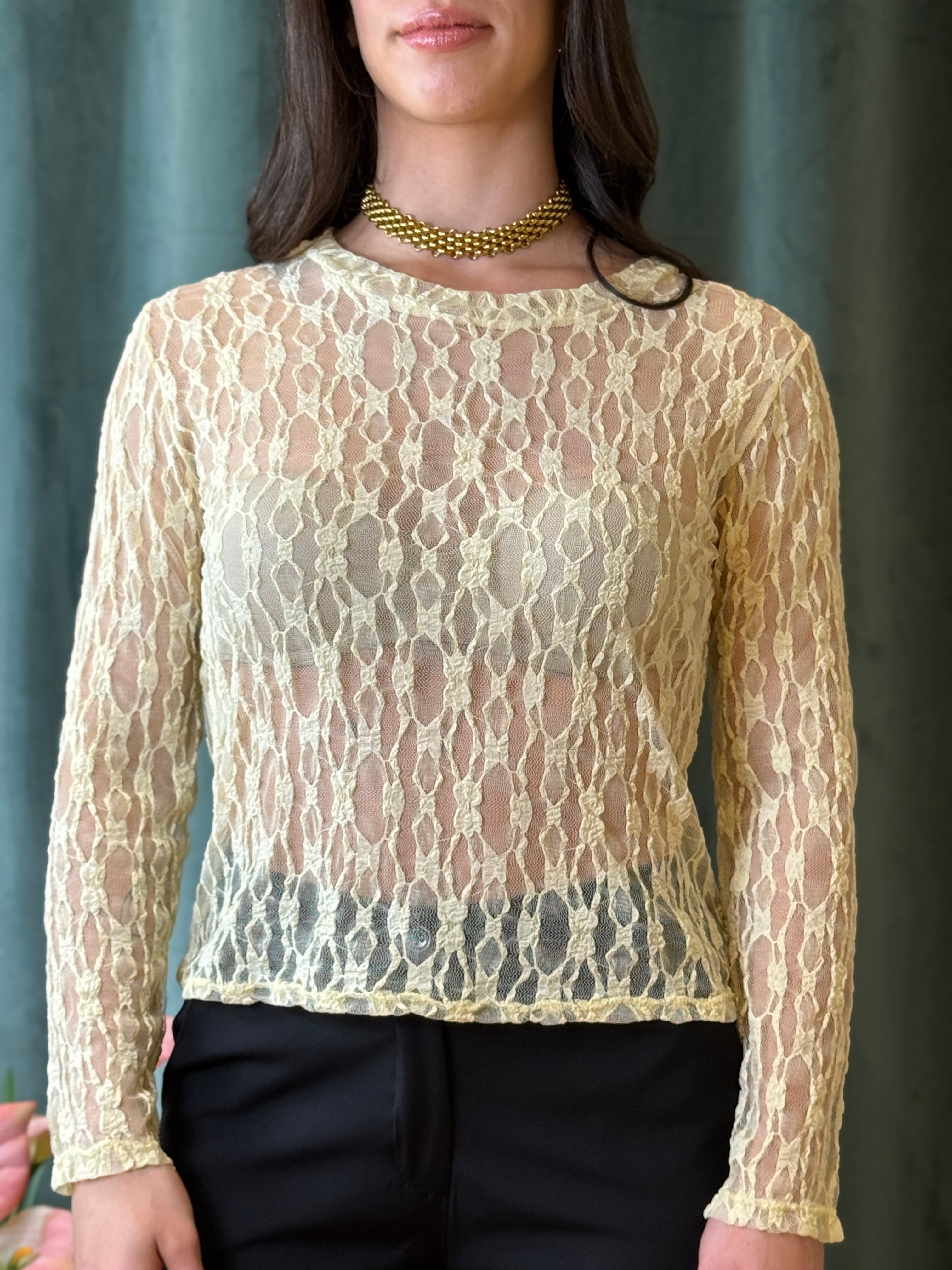 Maglia Selvaggia Giallo