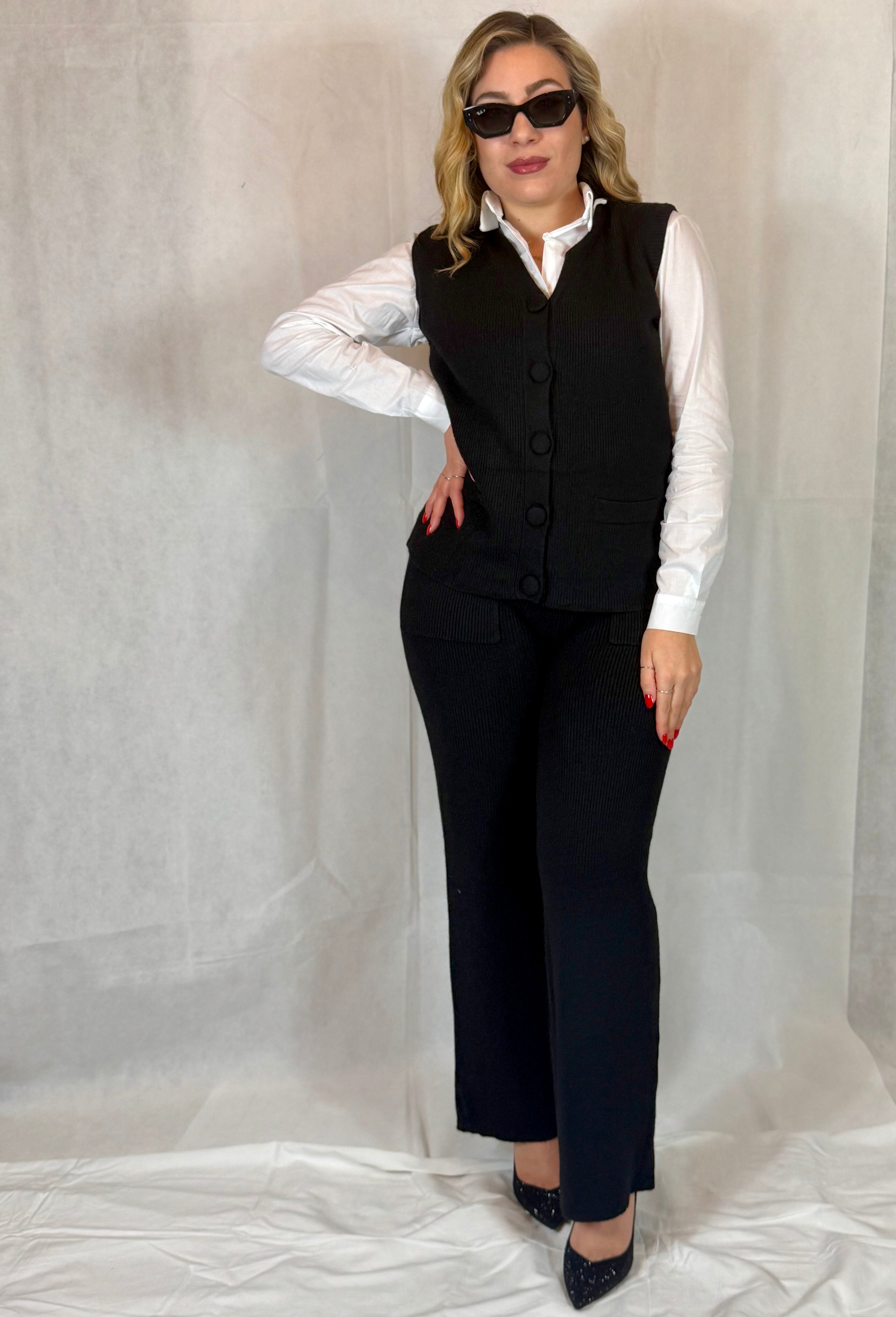 Coordinato Livia Nero