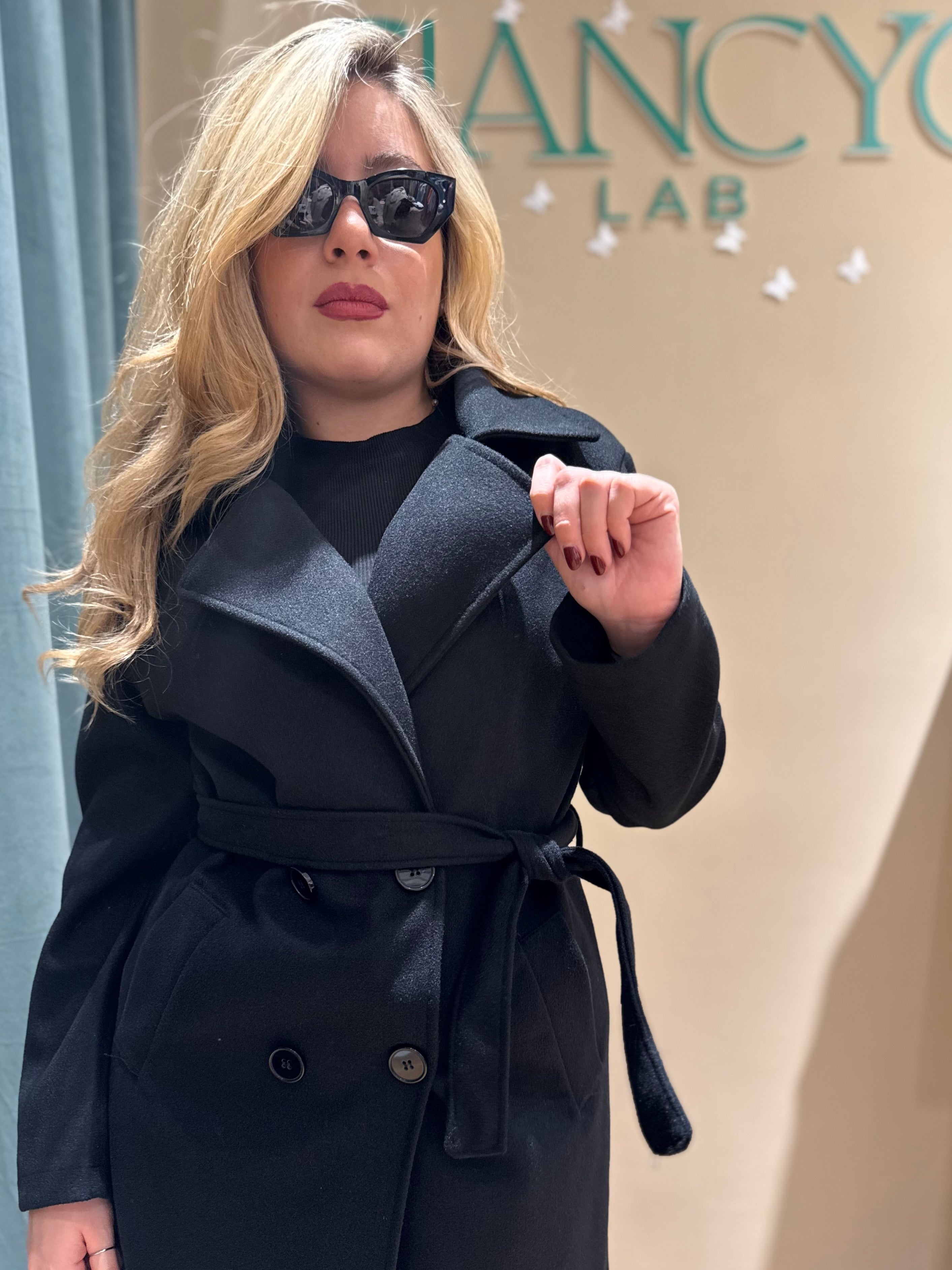 Cappotto Cristal Nero