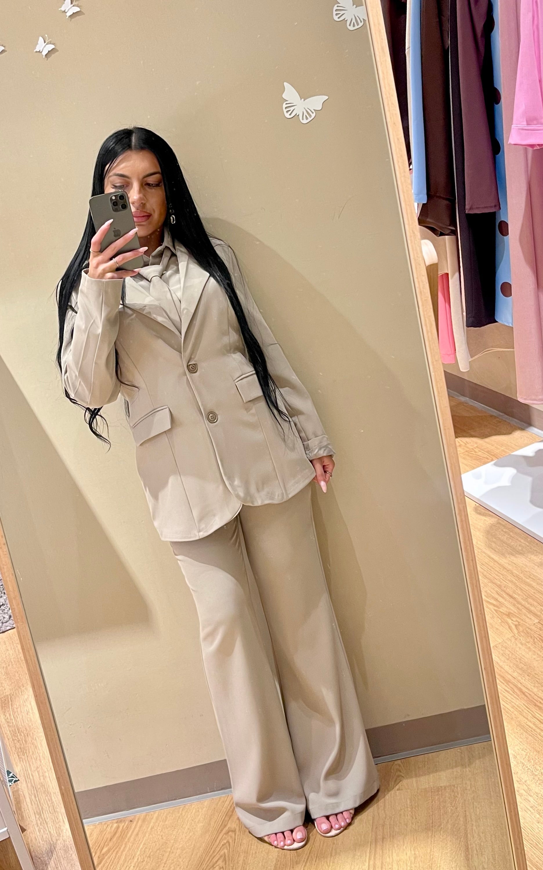 Tailleur Nora Beige