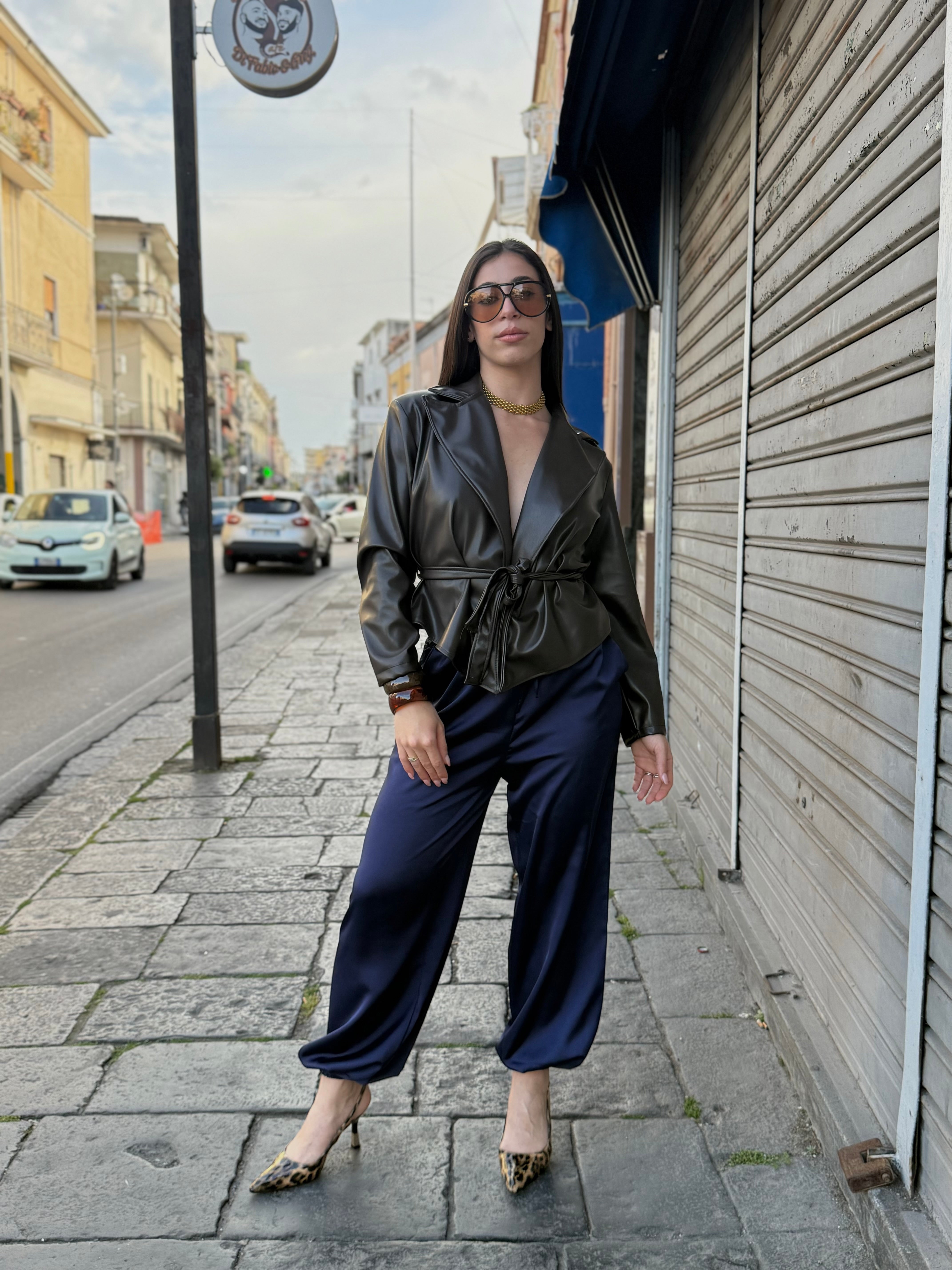 Pantalone Lea Blu