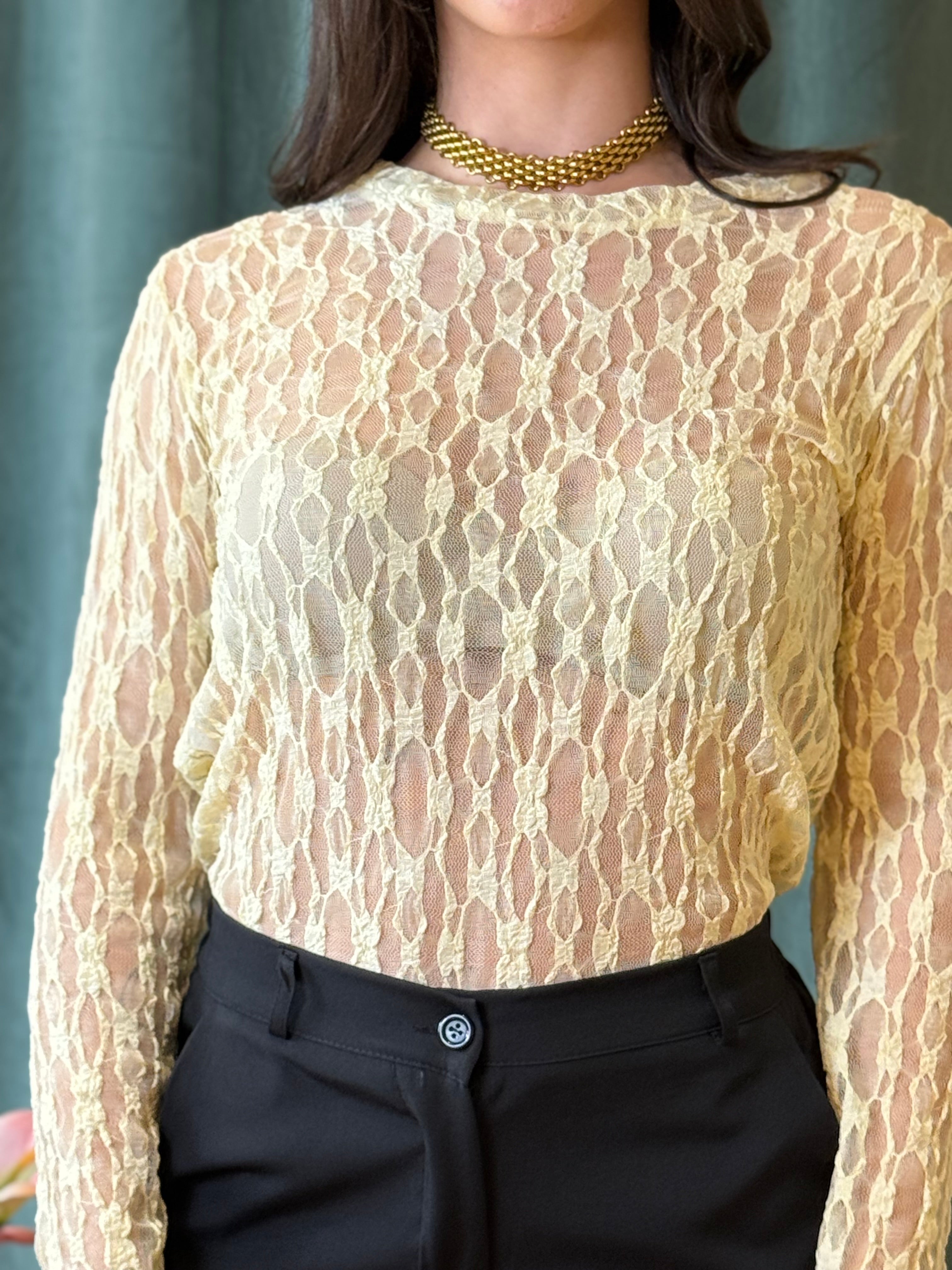 Maglia Selvaggia Giallo
