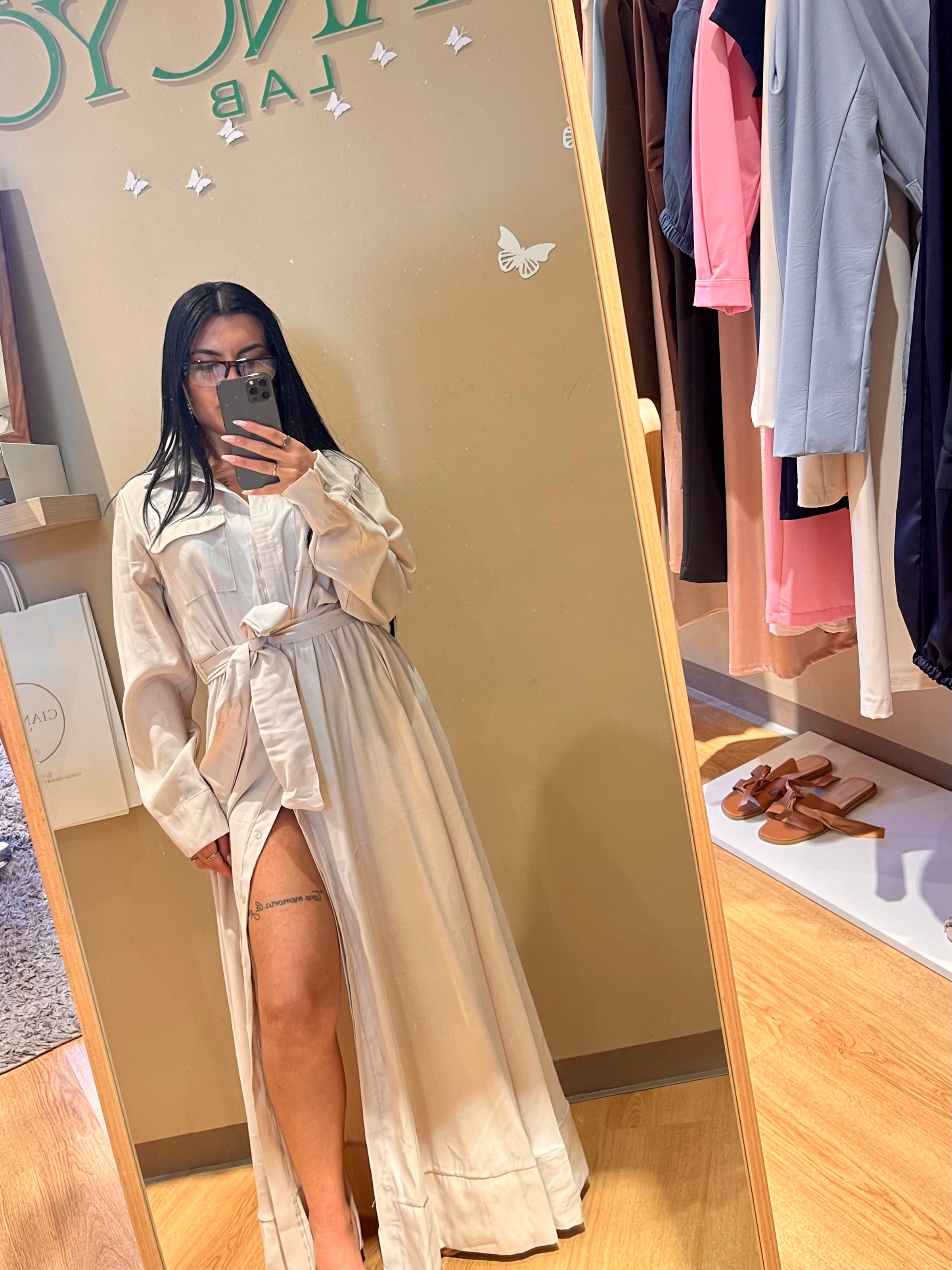 Abito Dea Beige