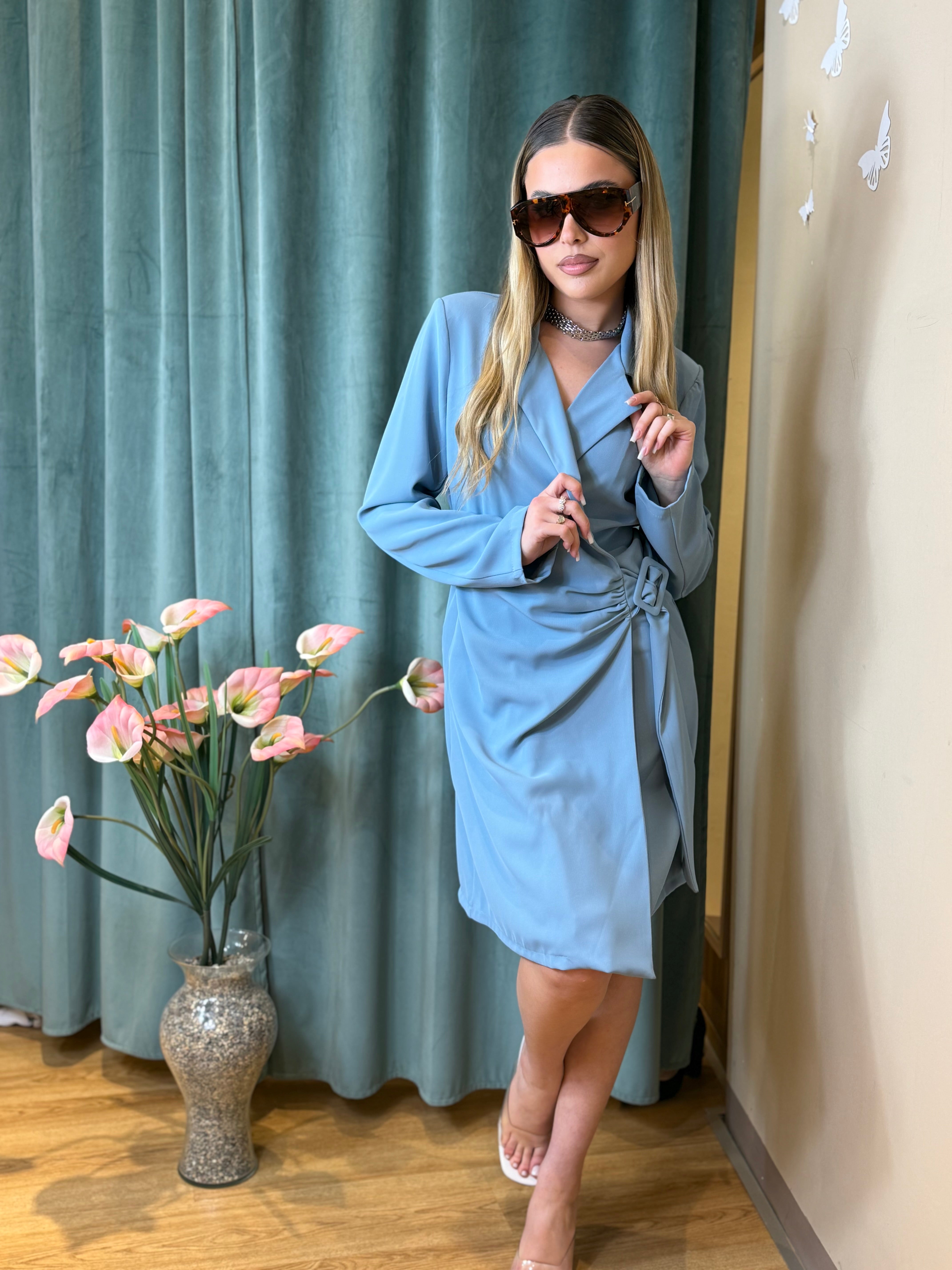 Abito Rain Azzurro
