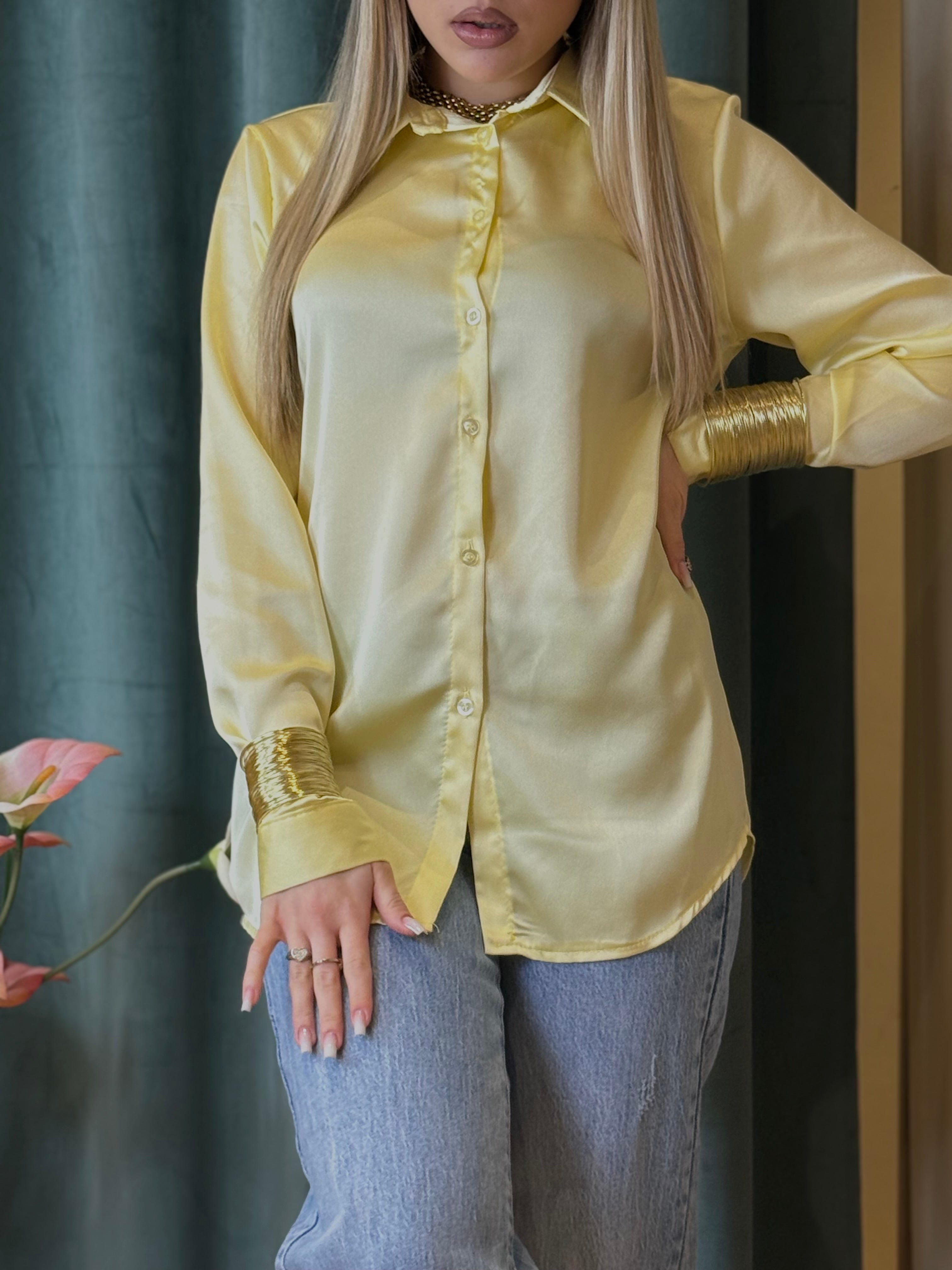 Camicia Marilyn Giallo