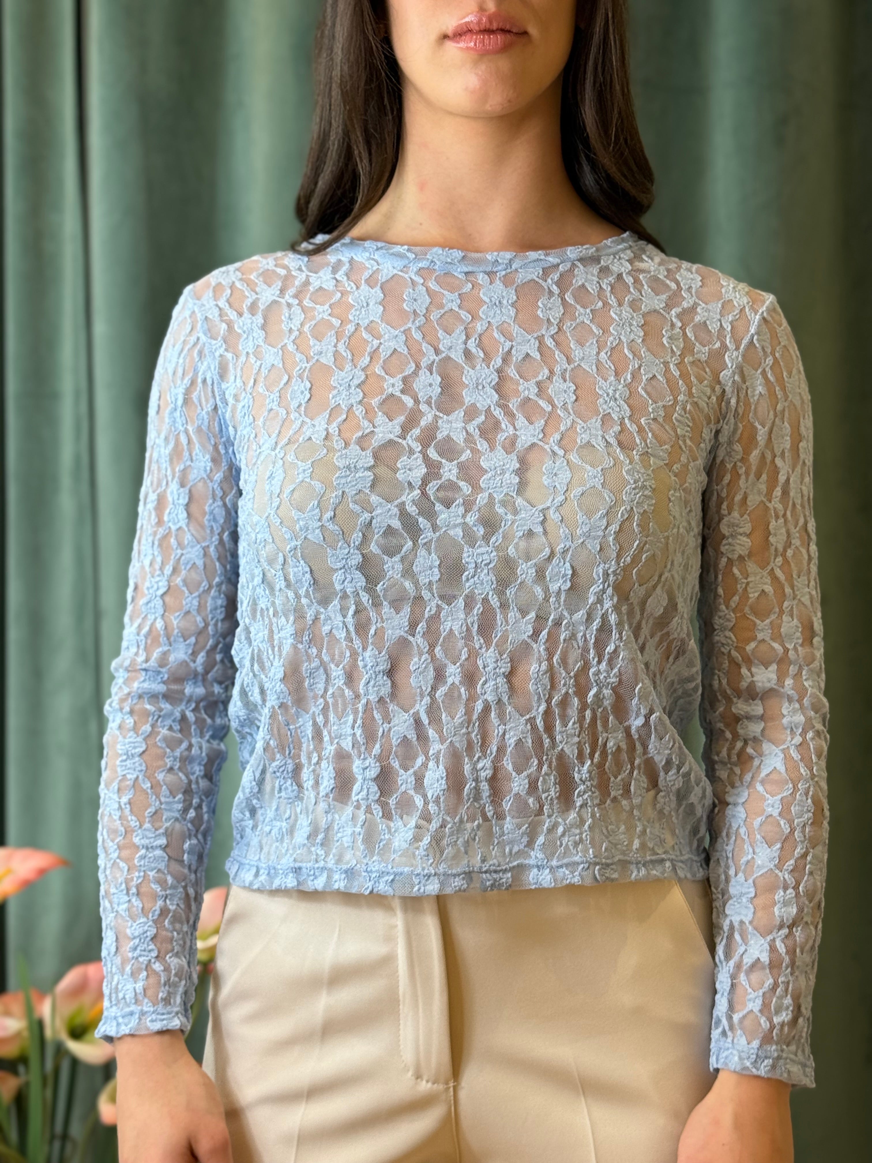 Maglia Selvaggia Azzurro