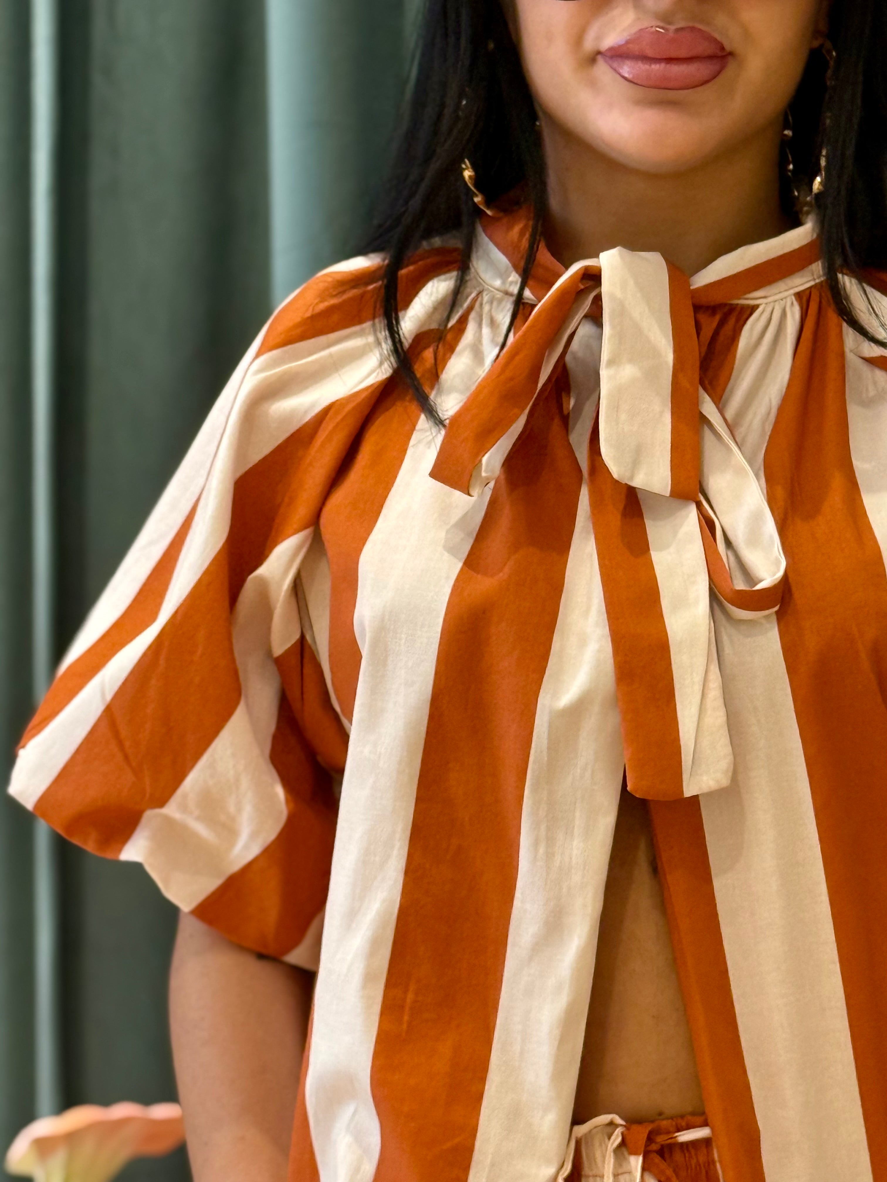 Camicia Sandra Arancione