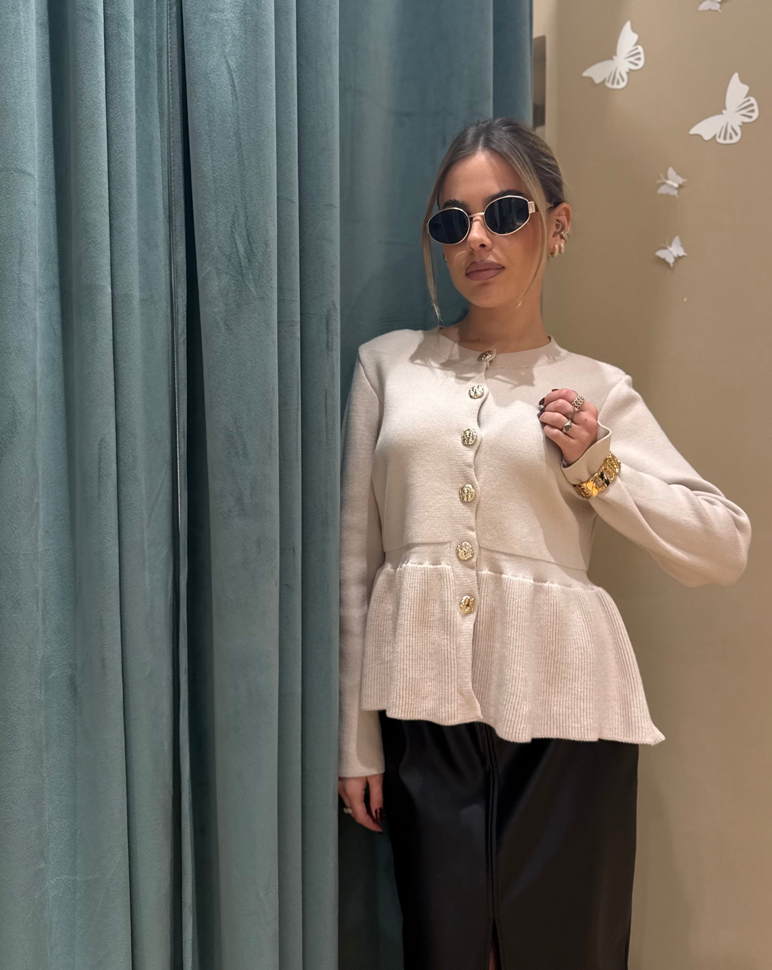 Cardigan Luisa Beige