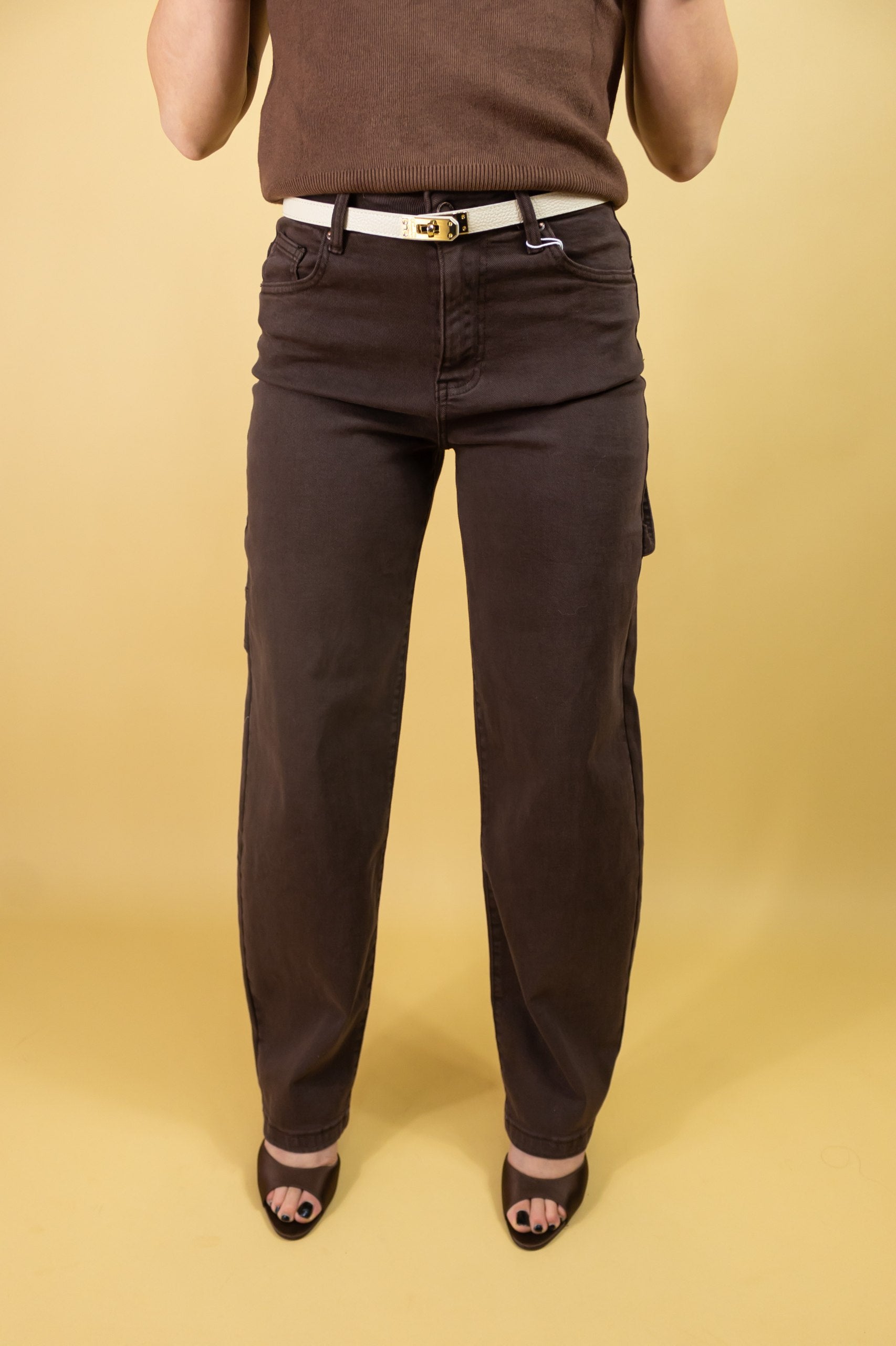 Jeans Brown Ballon