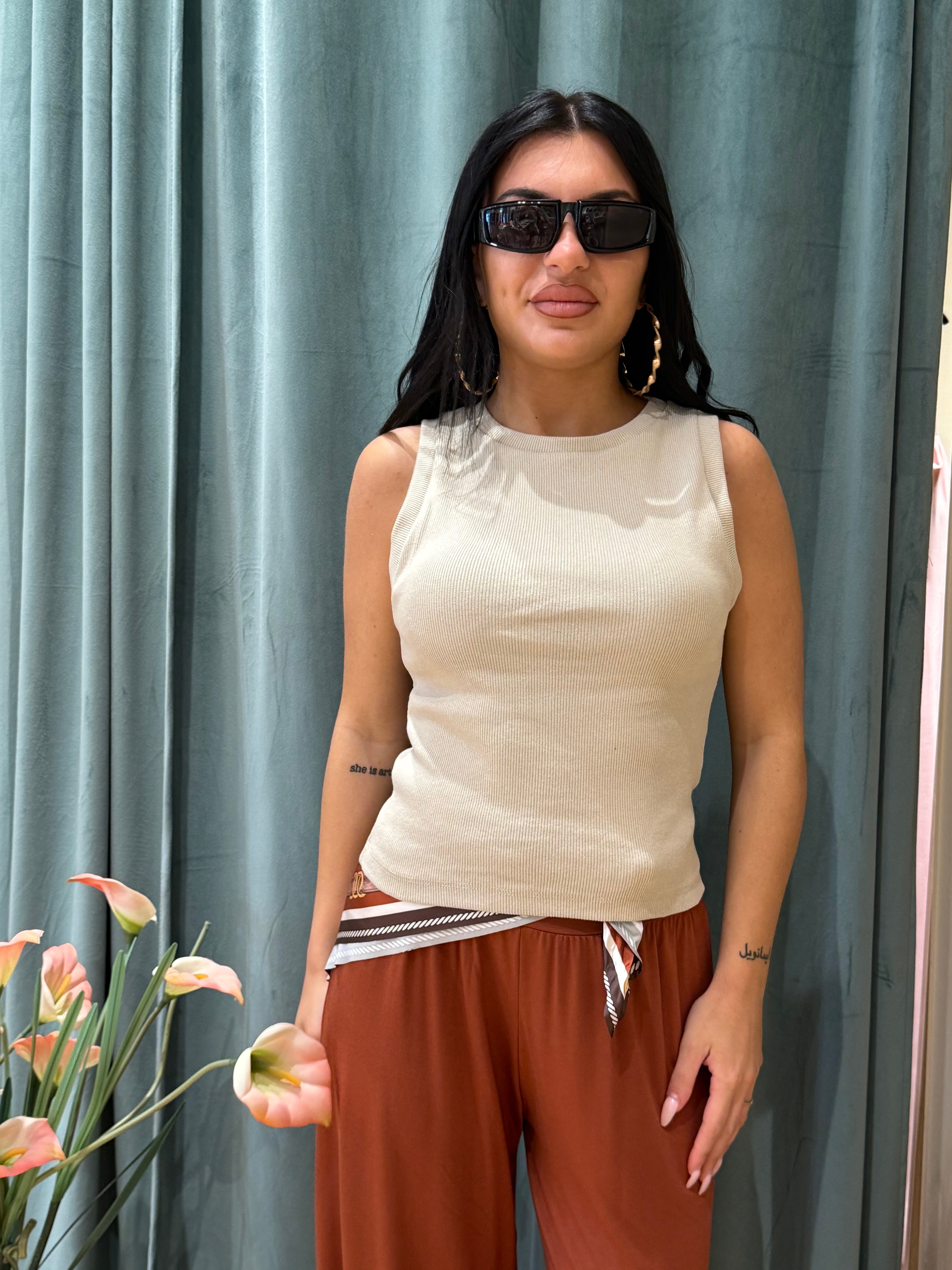 Canotta Simply Beige