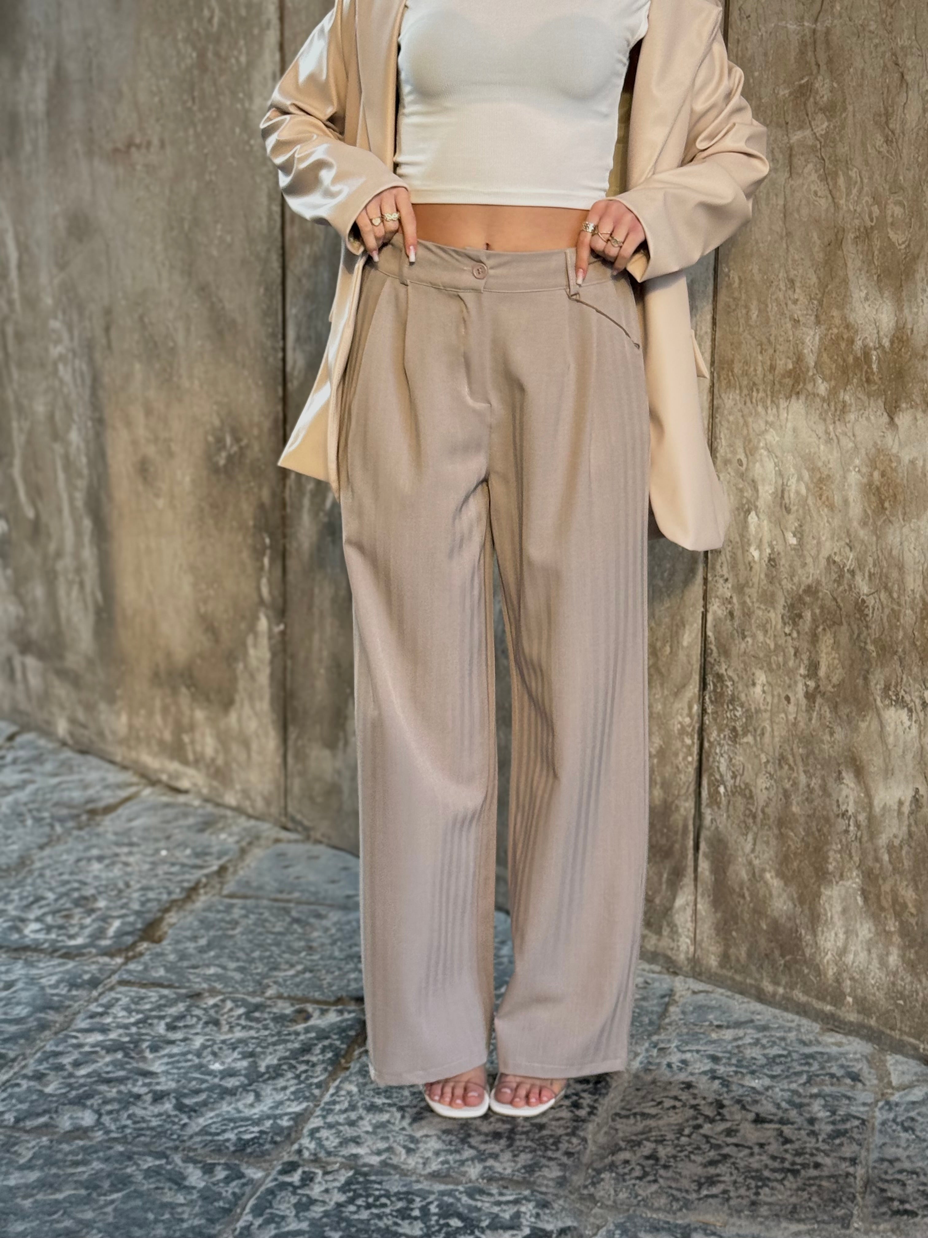 Pantalone Bold Beige