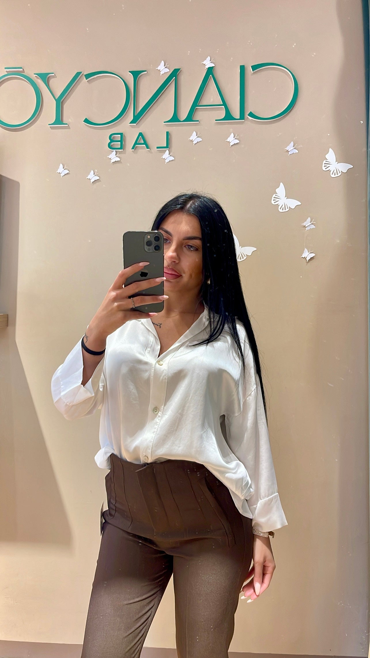Camicia Bianca Raso