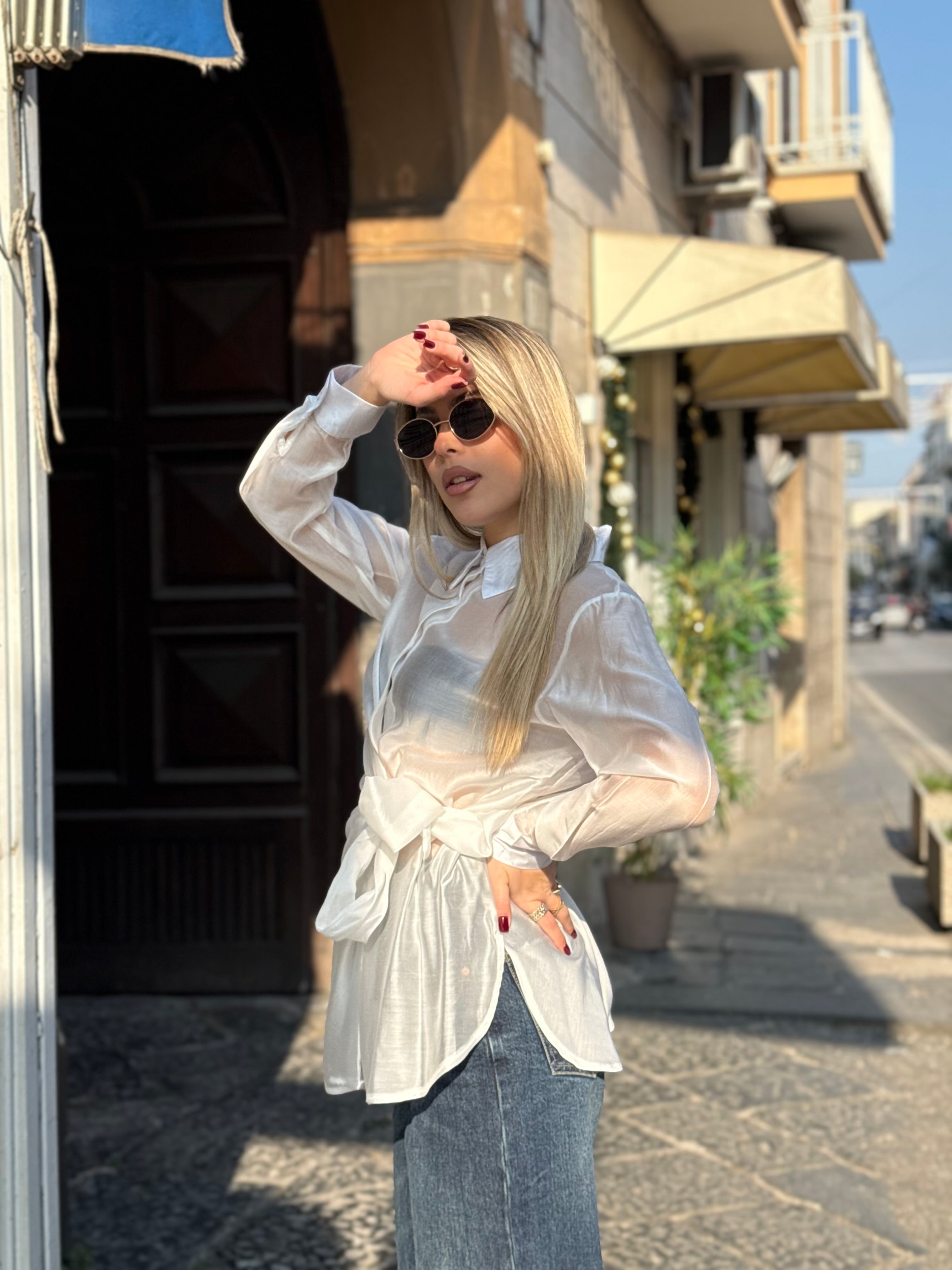 Camicia Luisa Bianco