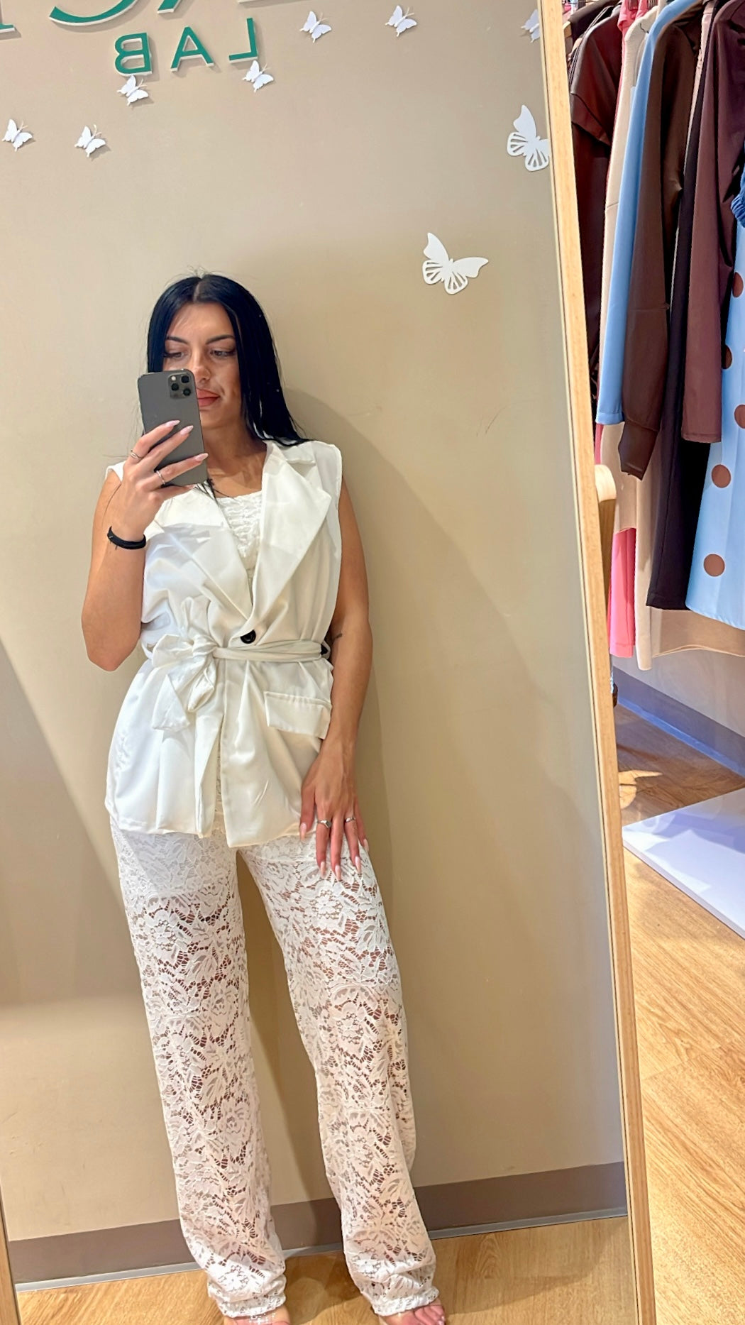Coordinato Samira Bianco