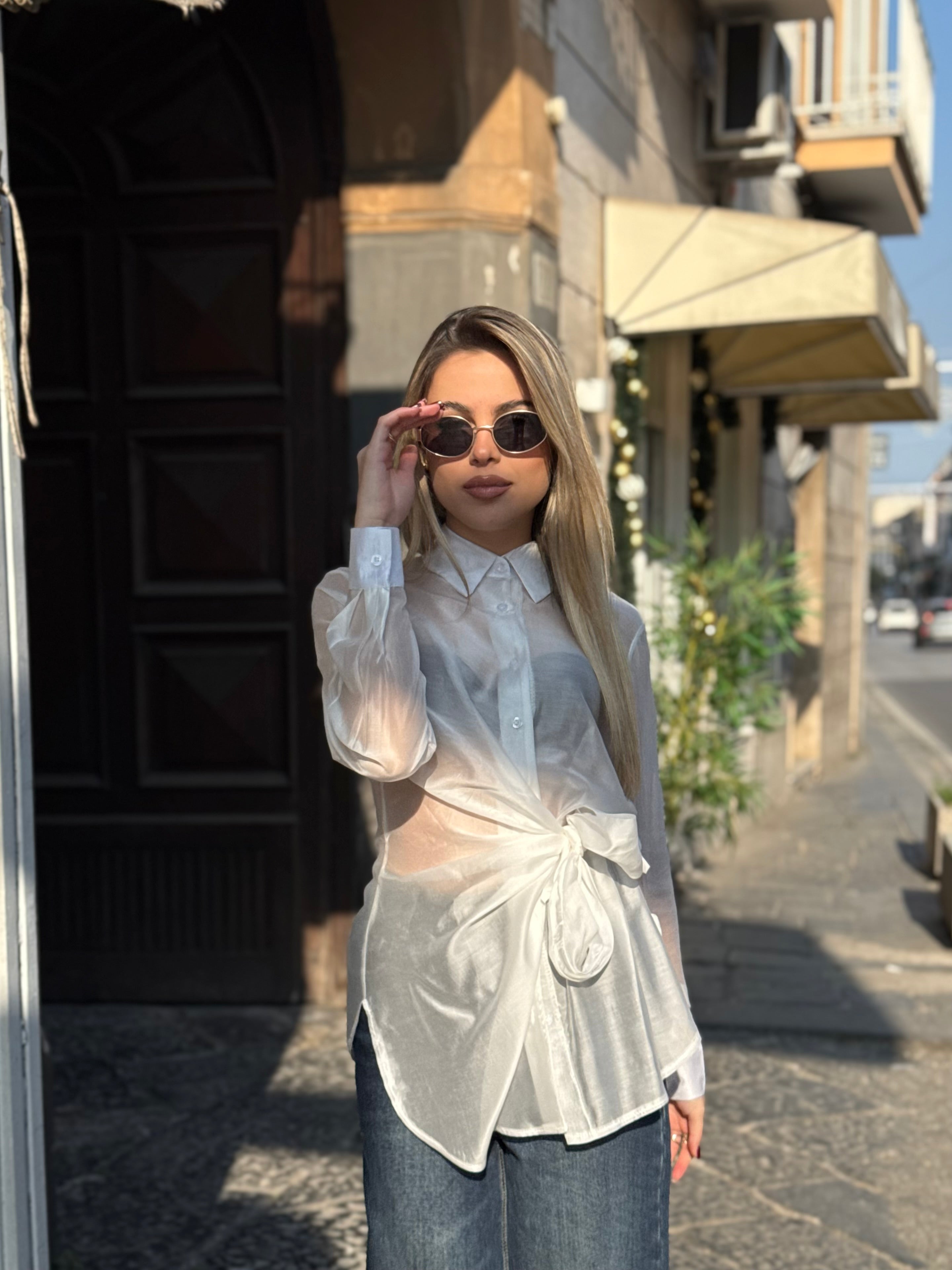 Camicia Luisa Bianco