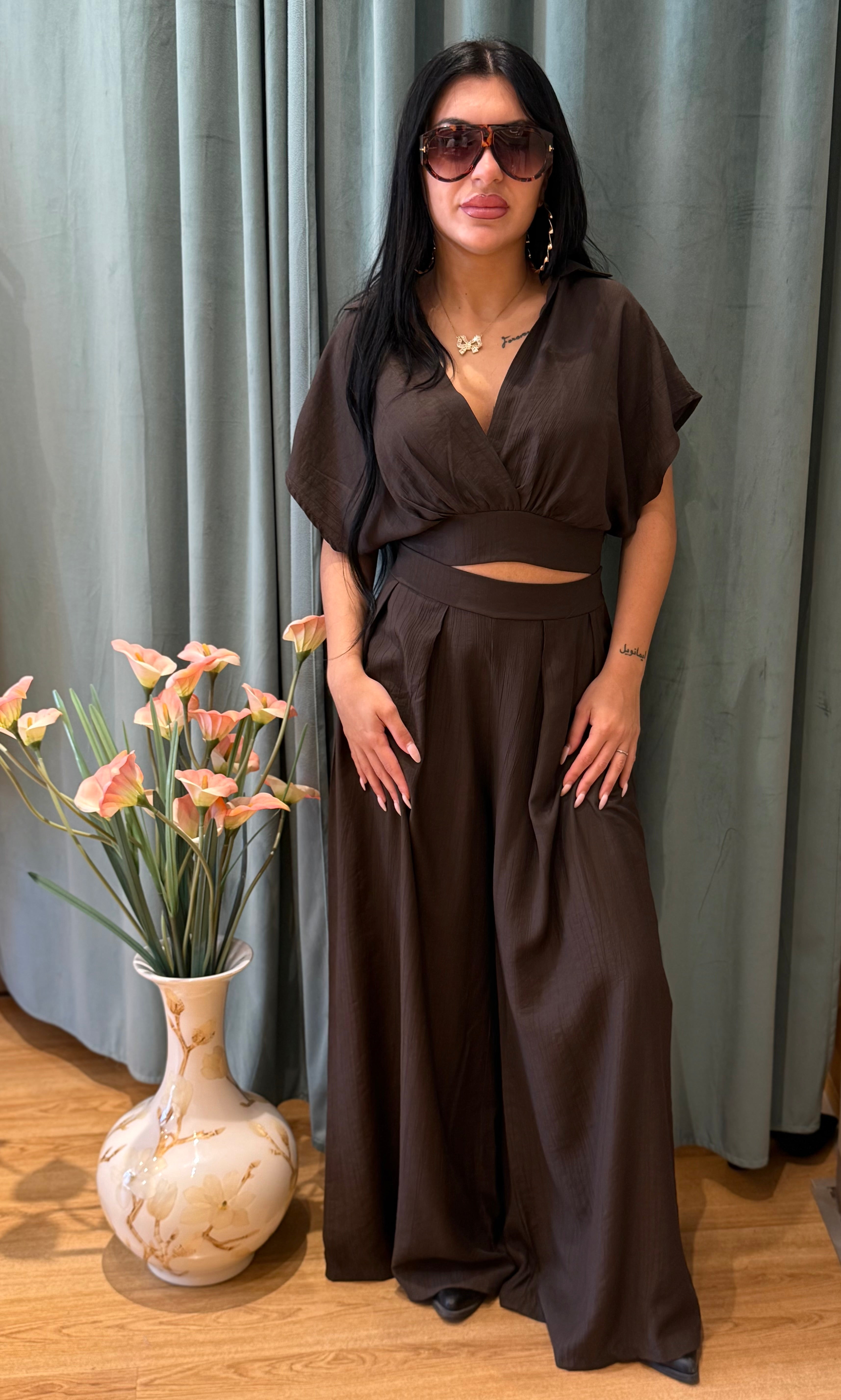 Coordinato Levia Marrone