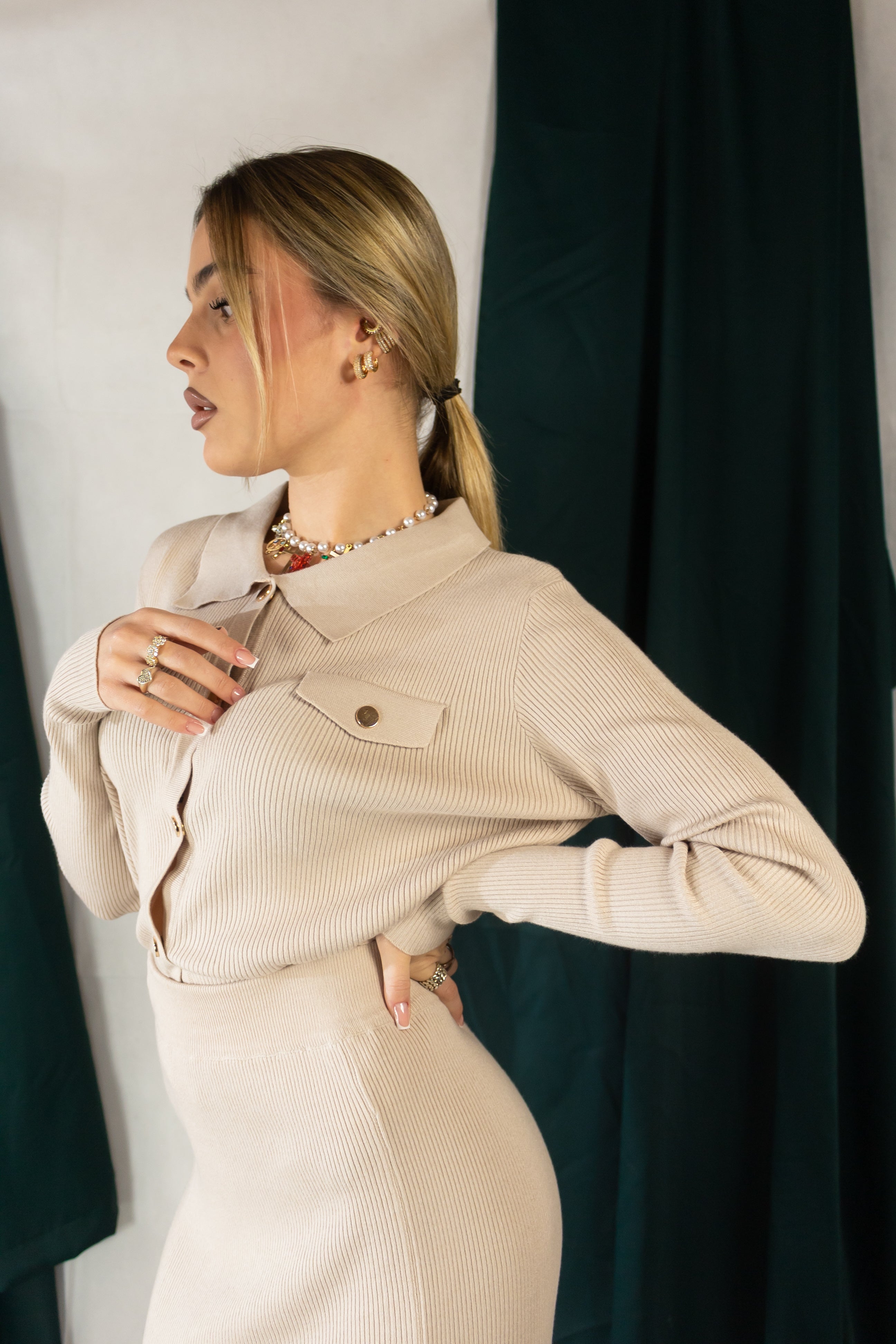 Coordinato Parisienne Beige