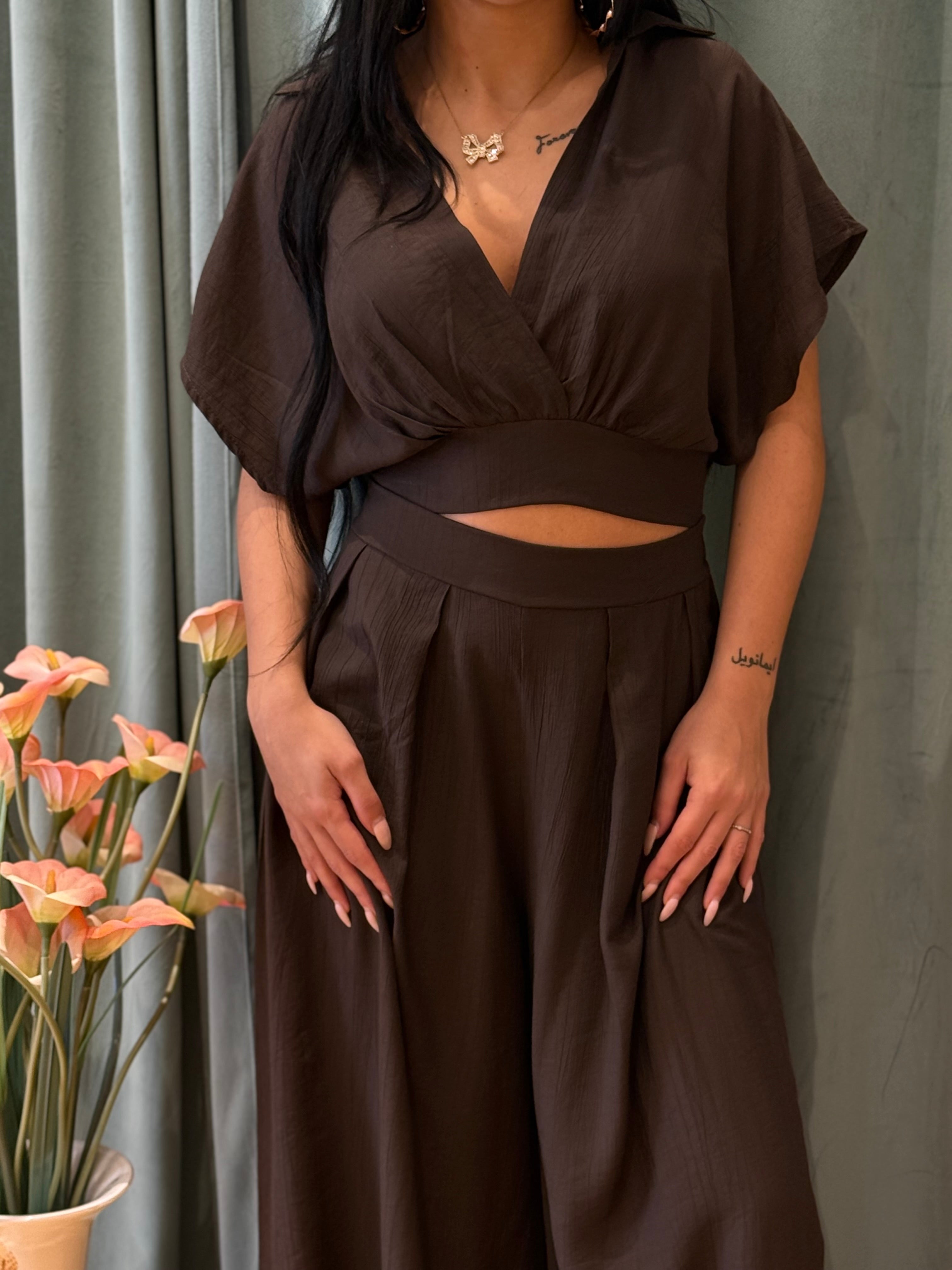 Coordinato Levia Marrone