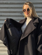 Cappotto Ballon Nero