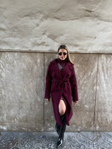 Cappotto Cristal Bordeaux