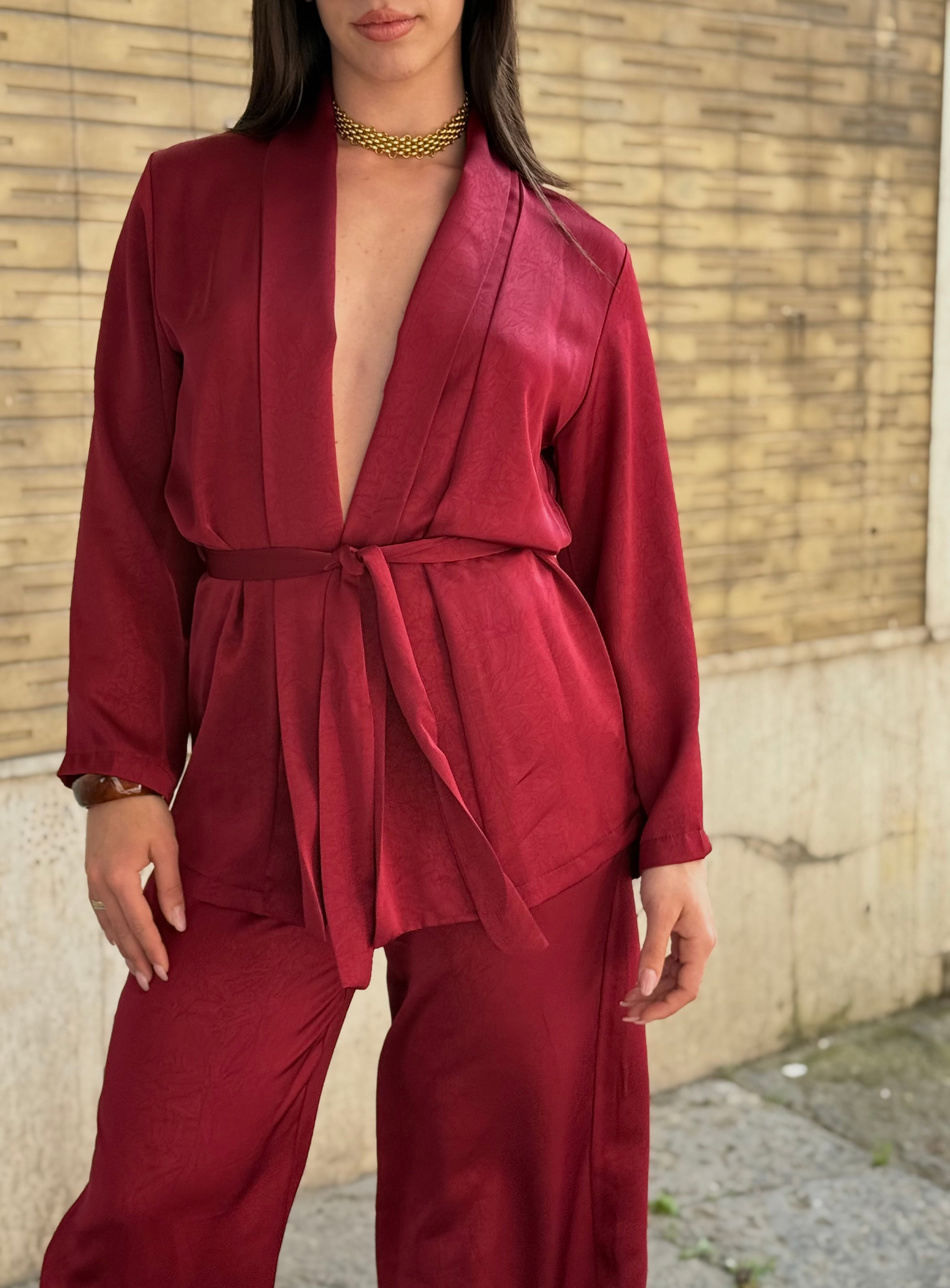 Coordinato Aurora Rosso