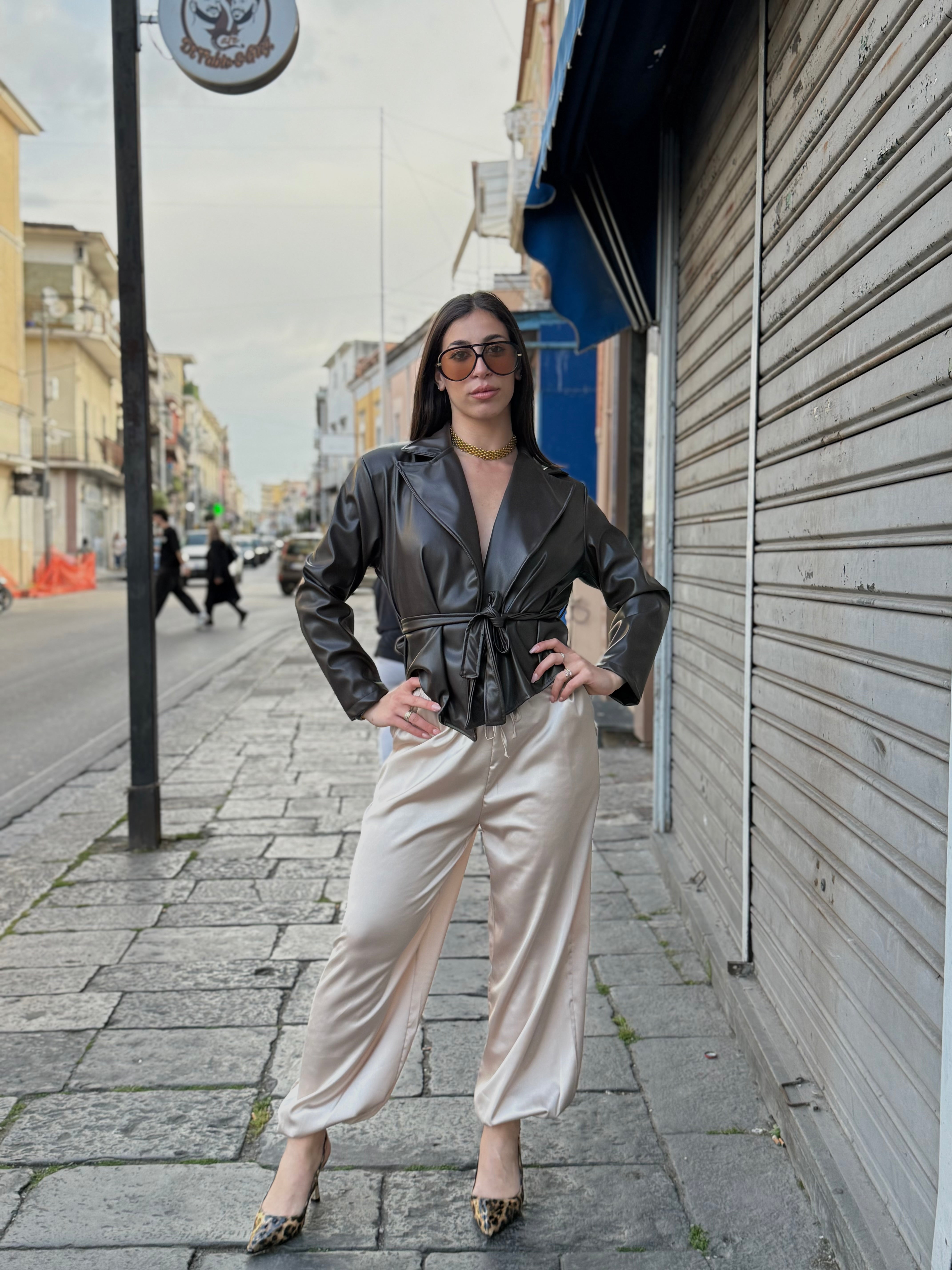 Pantalone Lea Beige
