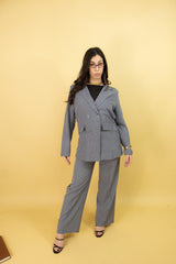 Tailleur Chalk Grigio