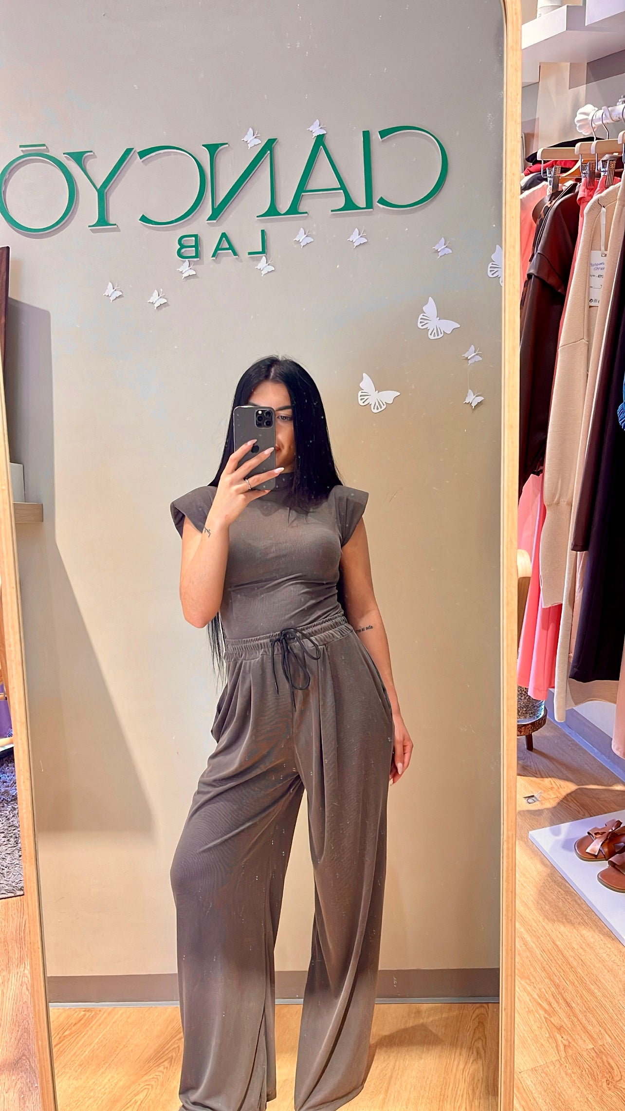 Coordinato Comfy Marrone