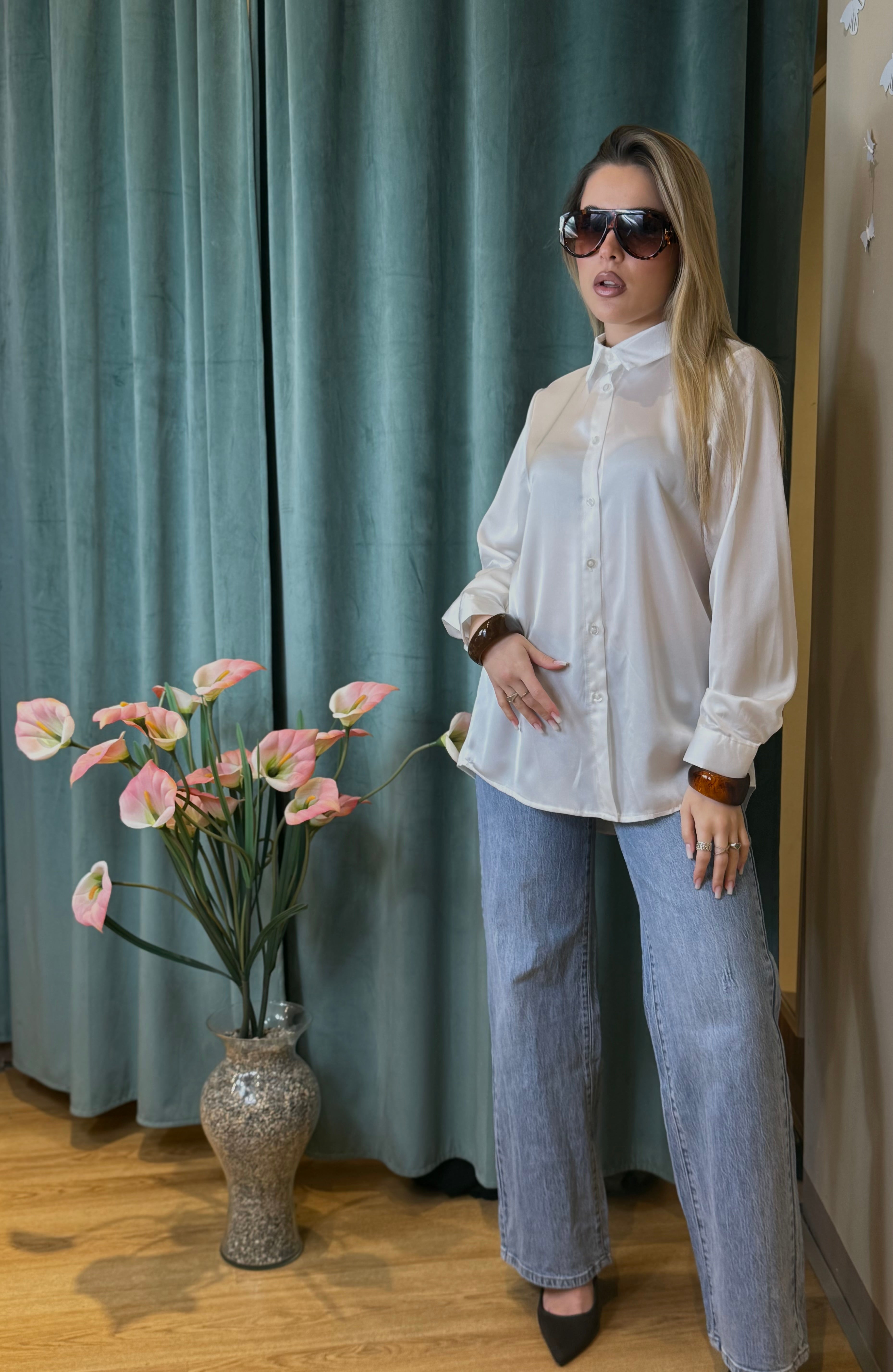 Camicia Marilyn Bianco