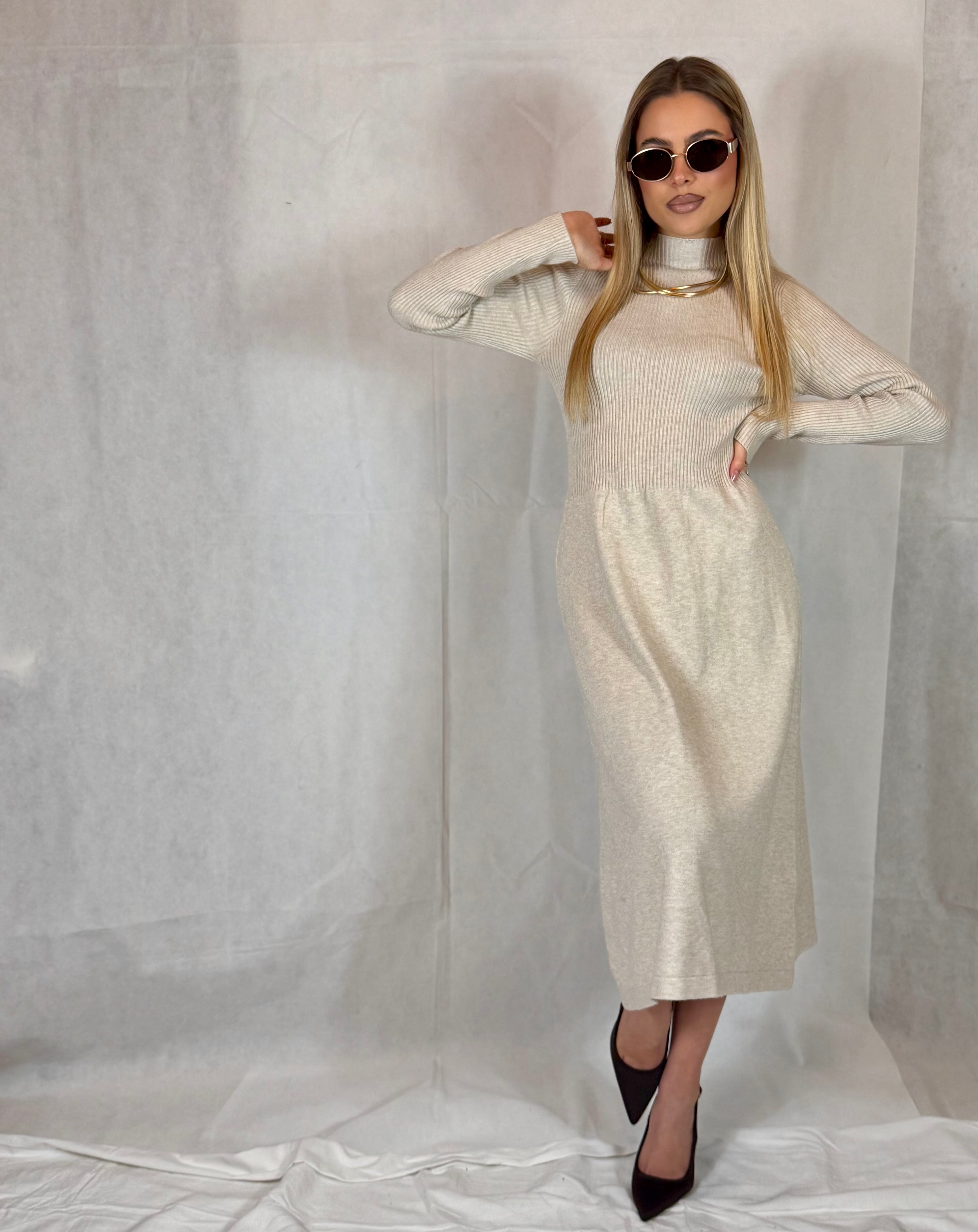 Cordset Abito Claudia Beige