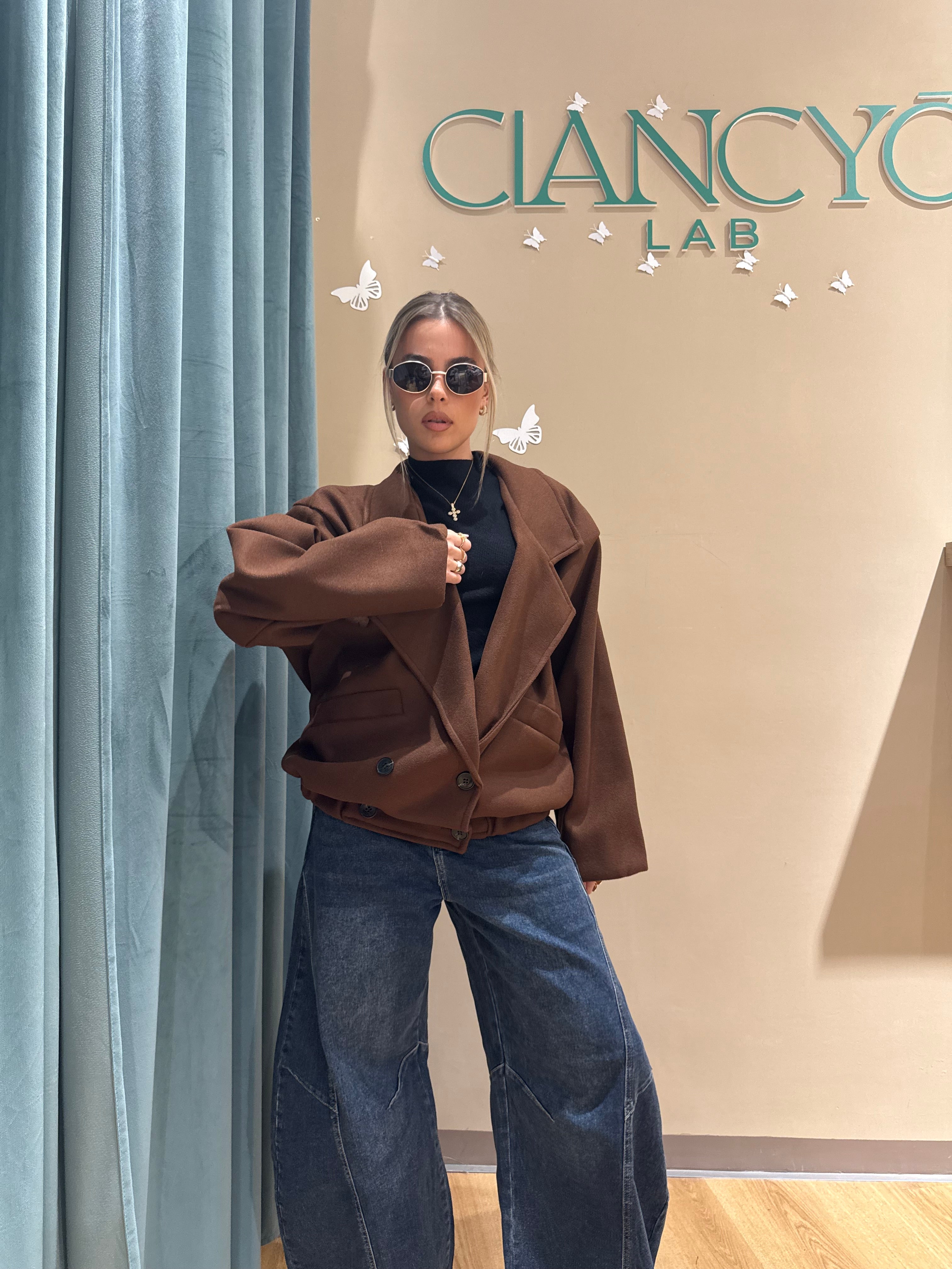 Cappotto Crop Diana