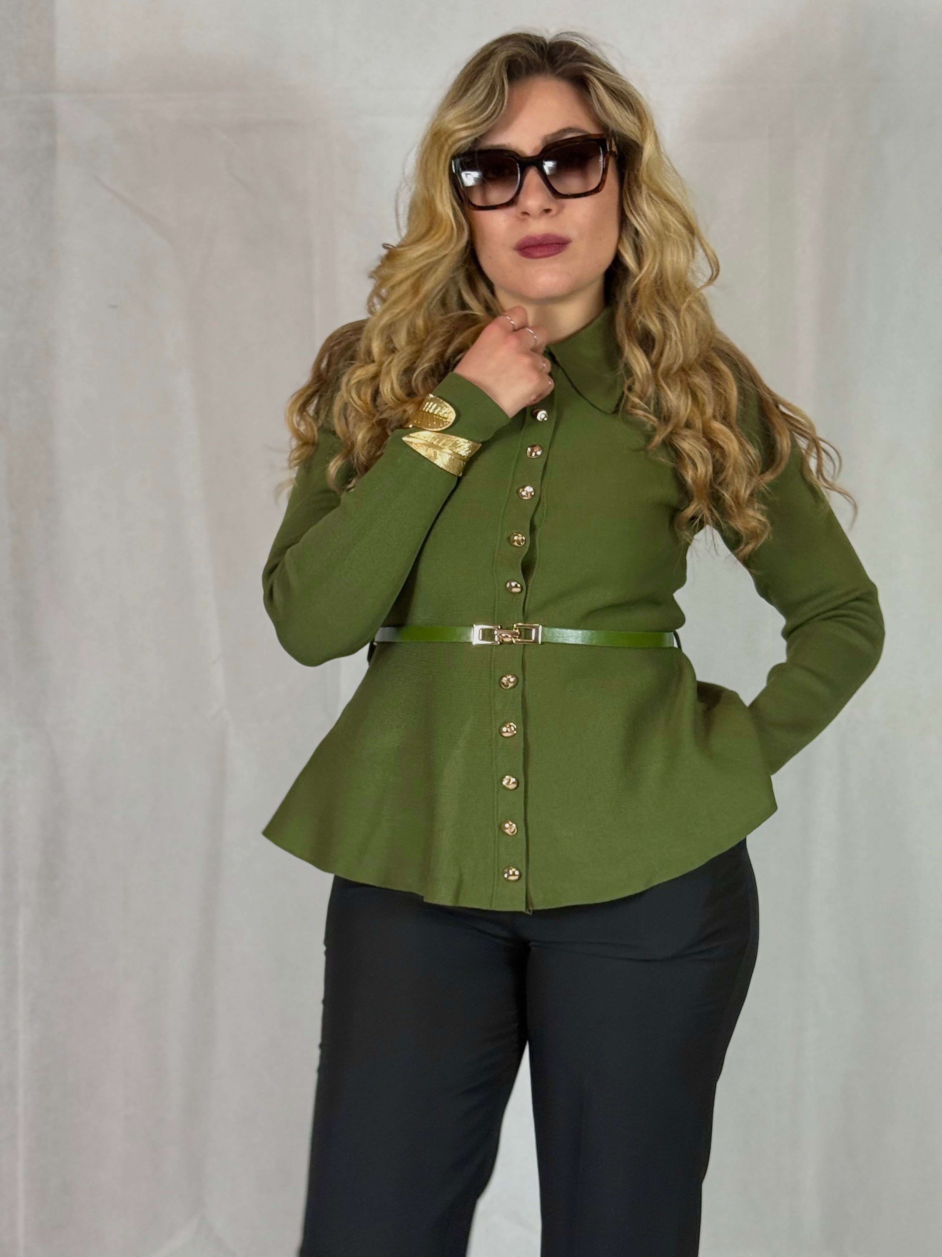 Cardigan Twist Verde