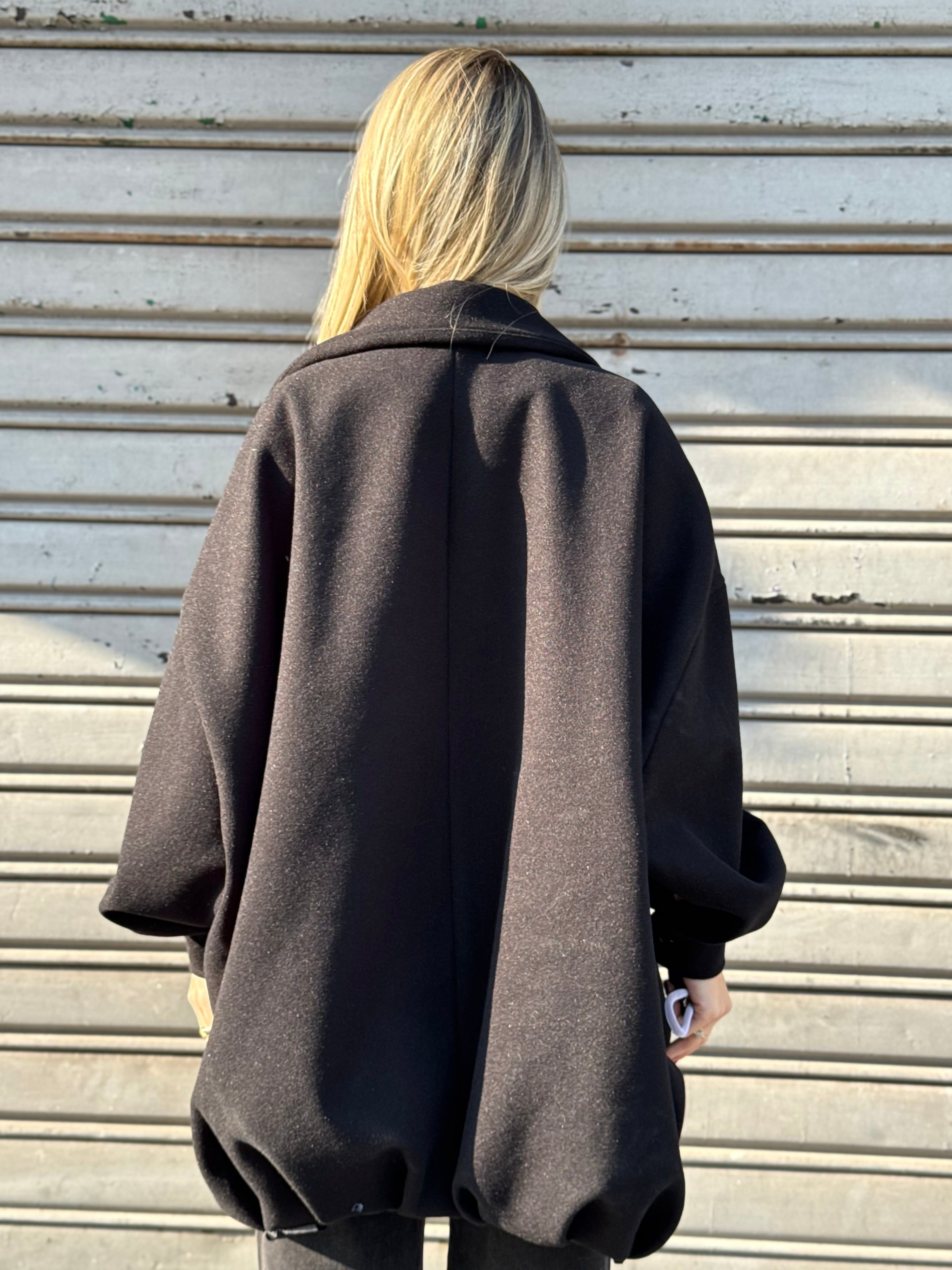 Cappotto Ballon Nero