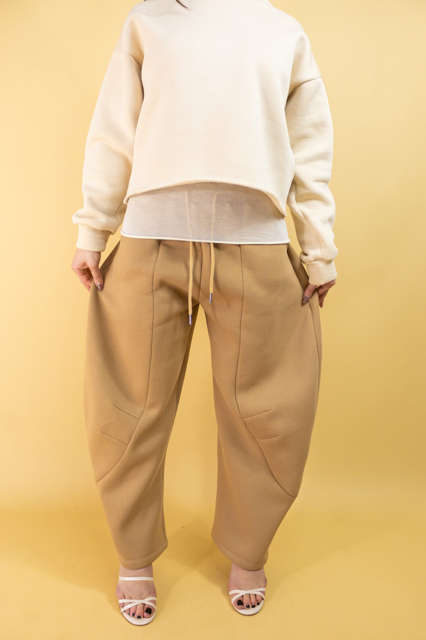Pantalone Tuta Wild Beige