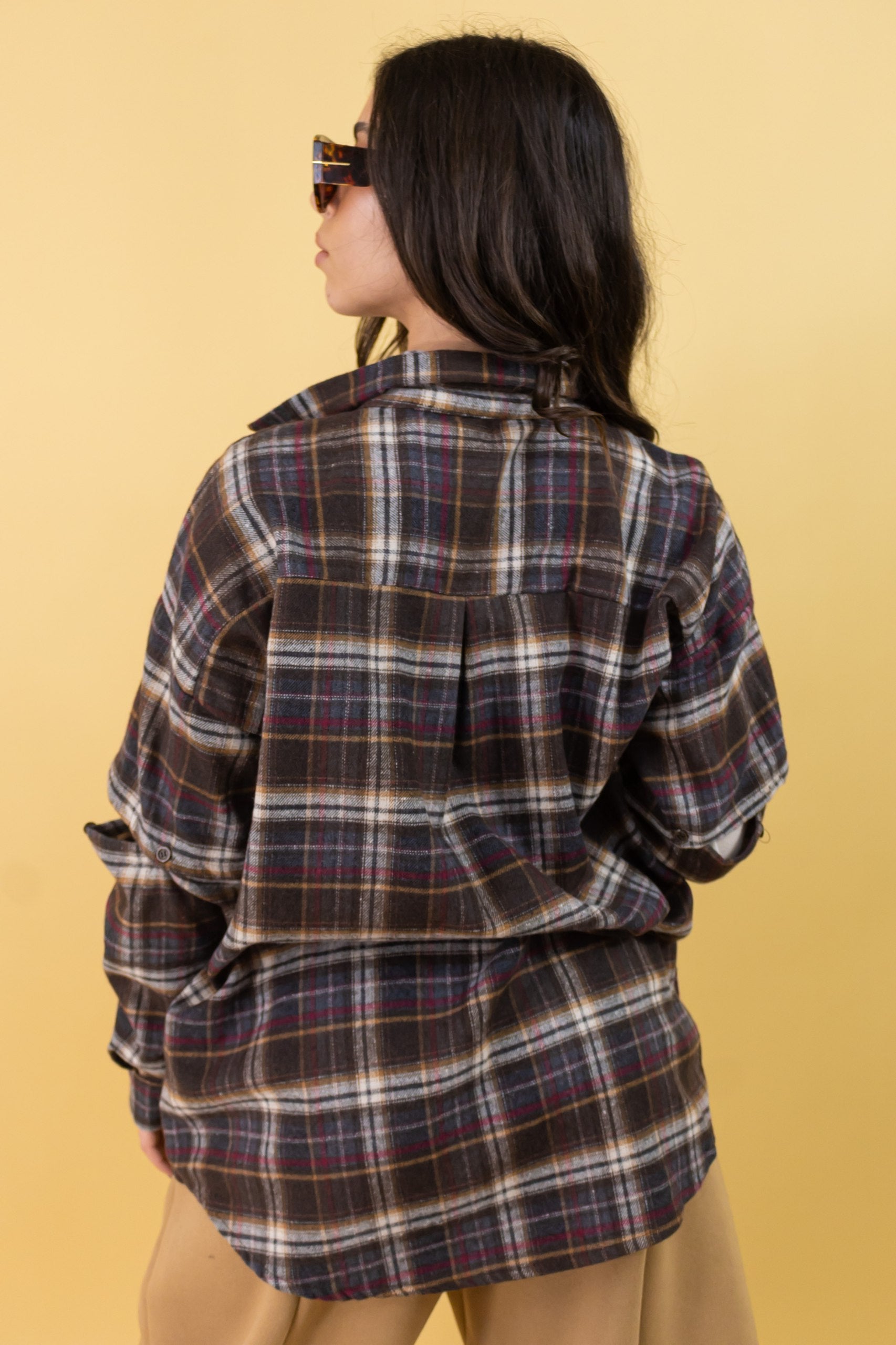 Camicia Trend Marrone
