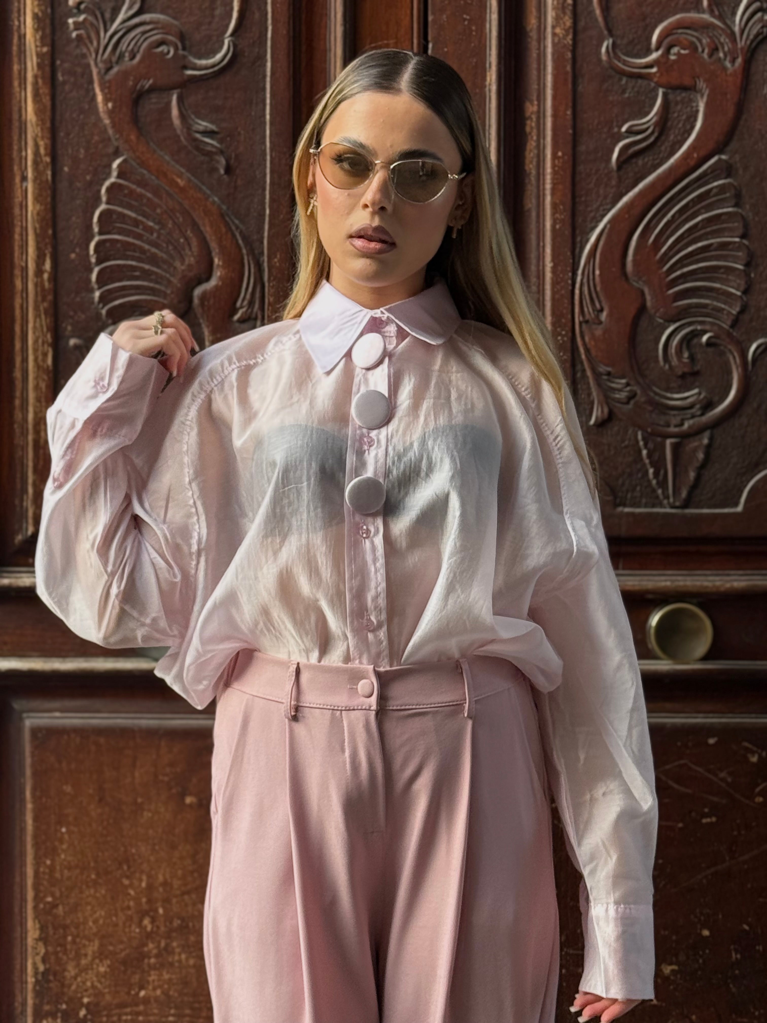 Camicia Blood Rosa