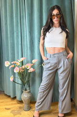 Pantalone Soft Grigio