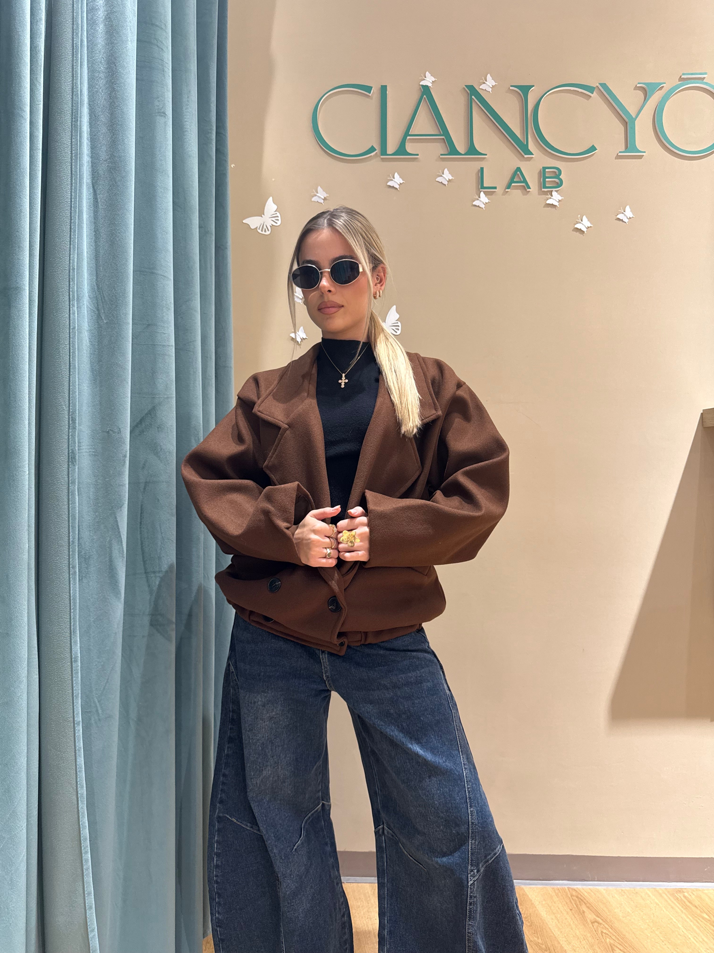 Cappotto Crop Diana