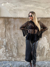 Camicia Marilyn Nero