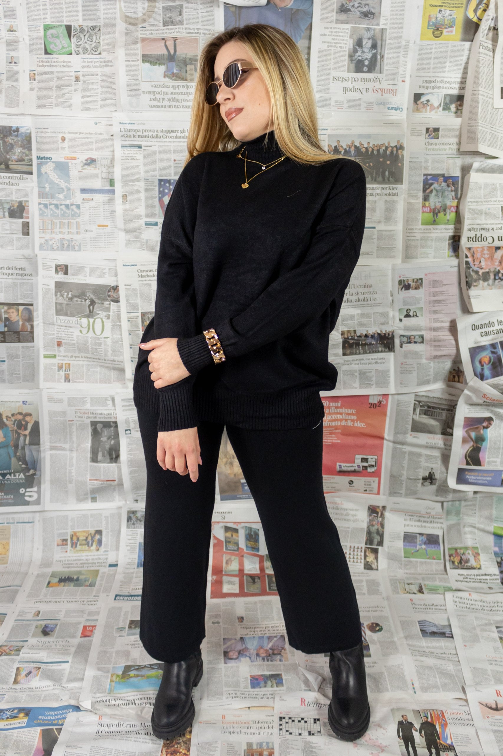 Coordinato Ginevra Nero