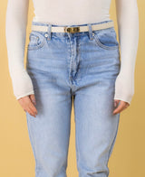 Cintura Helly Avorio Vera Pelle